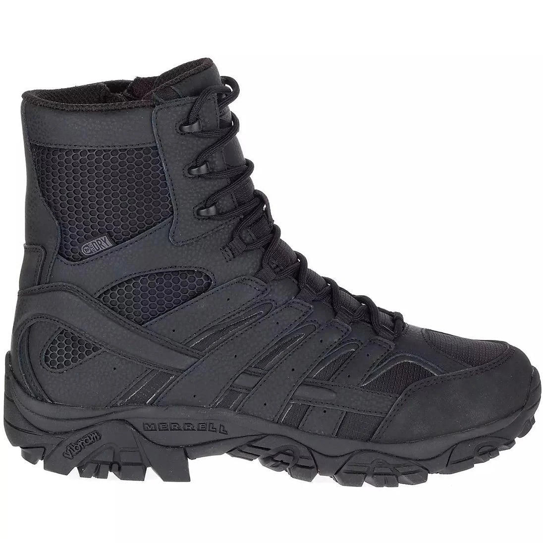 Moab 2 Women's Tactical Work Boots WP 8 - Waterproof Black Military Boots for Hiking, Construction & Outdoor Work | Durable Safety Footwear for Women