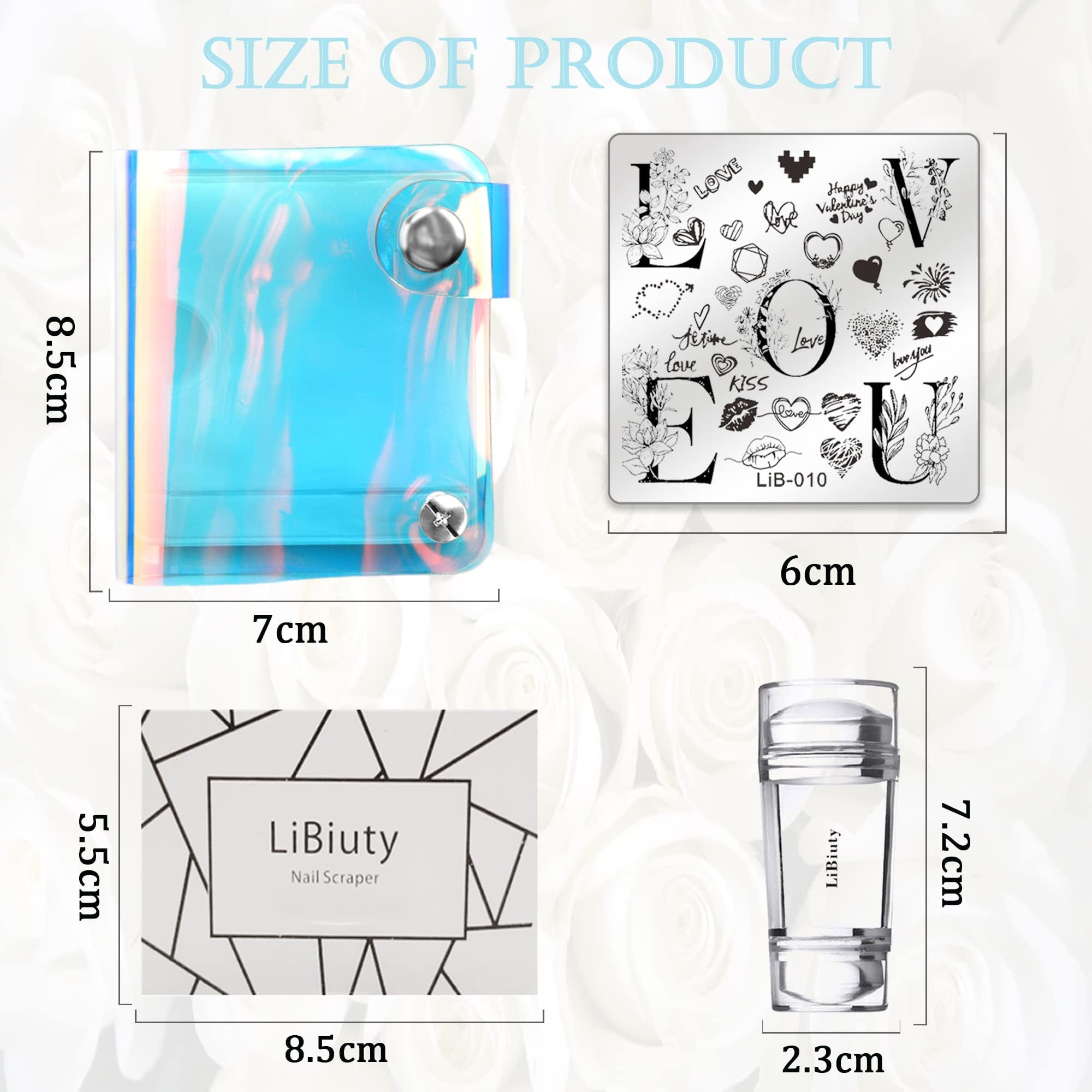 12pcs Nail Stamping Plates Kit with Scraper & Silicone Stamper - Floral Animal Mandala Mermaid Designs for Professional Nail Art | Perfect for DIY Manicures, Salon Use, and Holiday Nail Designs (Christmas, Summer)
