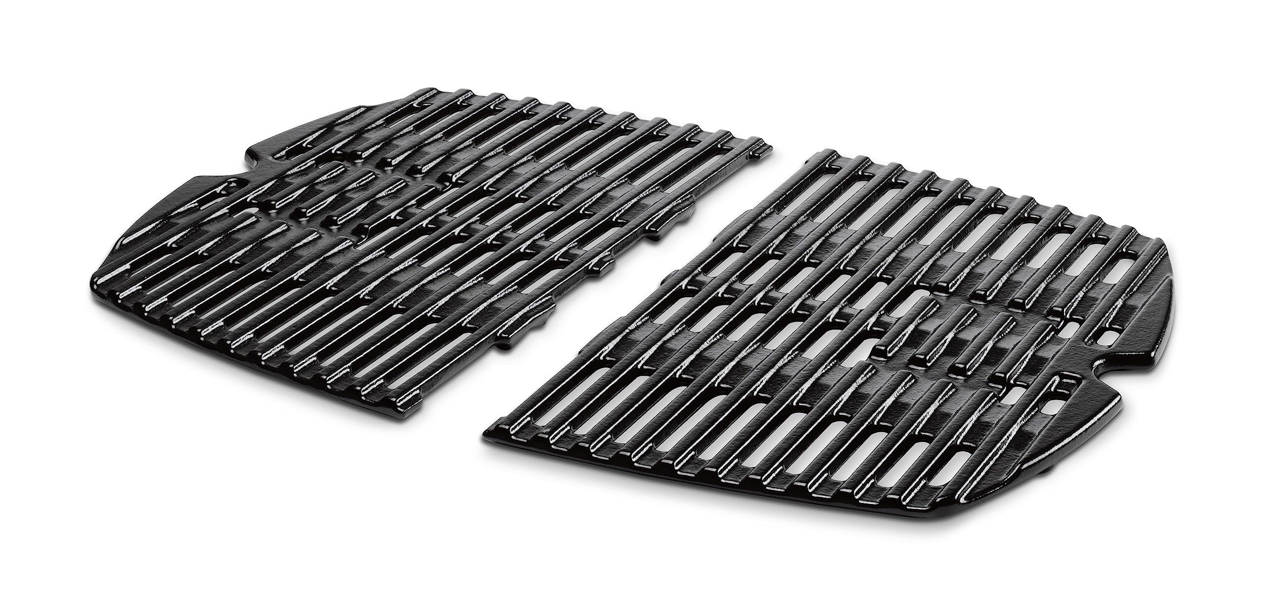 Weber 7644 Porcelain-Enameled Cast-Iron Cooking Grates - 30 x 4.4 x 44.2 cm - Durable BBQ Grill Grates for Weber Gas Grills - Perfect for Backyard Grilling, Camping & Outdoor Cooking
