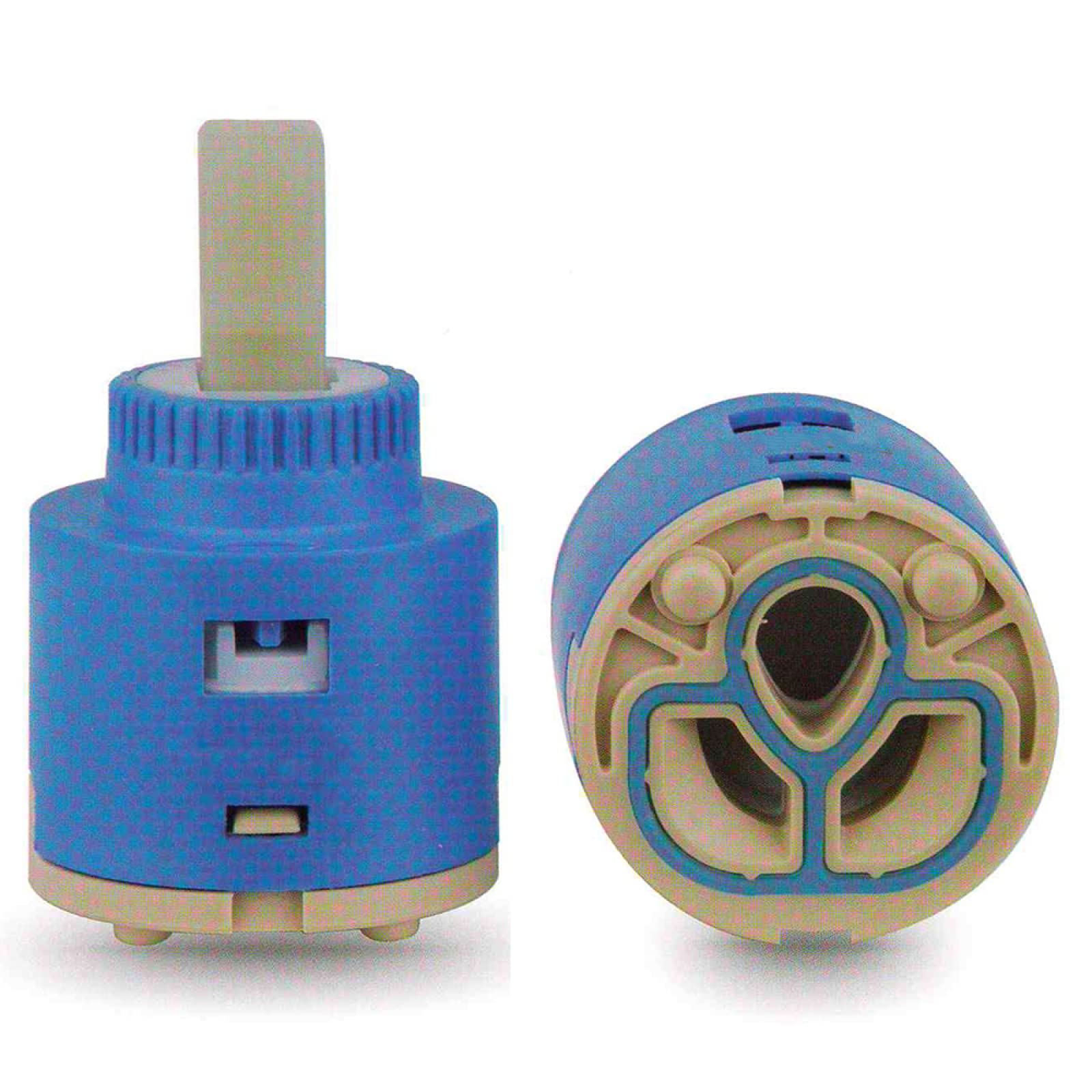 35mm Ceramic Tap Cartridge Replacement - Bathroom Basin & Shower Mixer Valve Repair Part for Leaky Faucets (Ideal for DIY Home Plumbing Fixes)