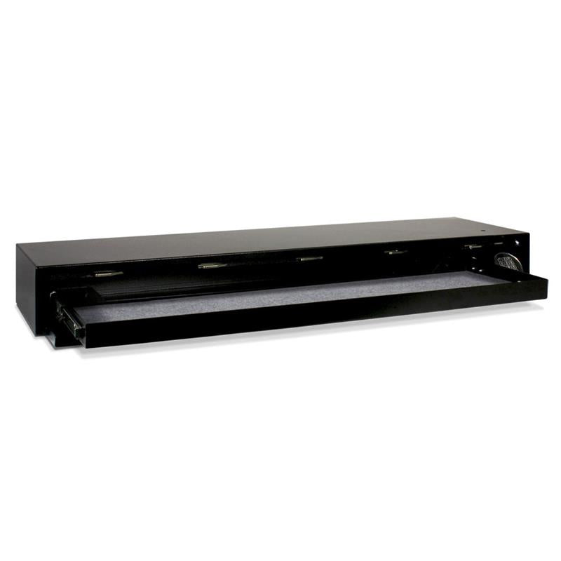MUBG652E Under Bed Gun Safe - Secure Handgun Storage with Quick Access - Perfect for Home Defense & Nightstand Use
