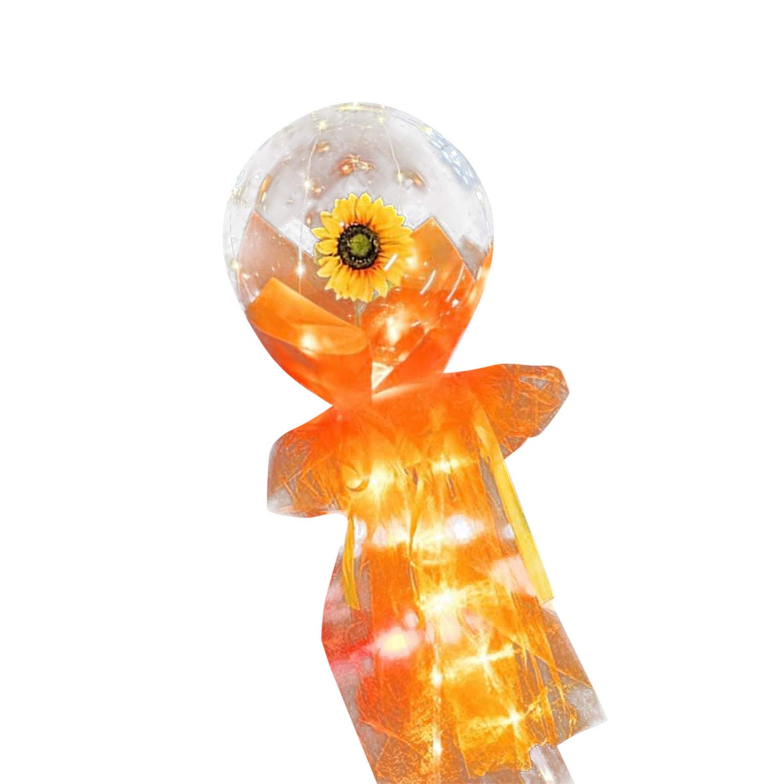 FABFEGU LED Rose Balloon Bouquet - DIY Romantic Birthday Decorations for Women, Home Party, Wedding, Anniversary & Special Events