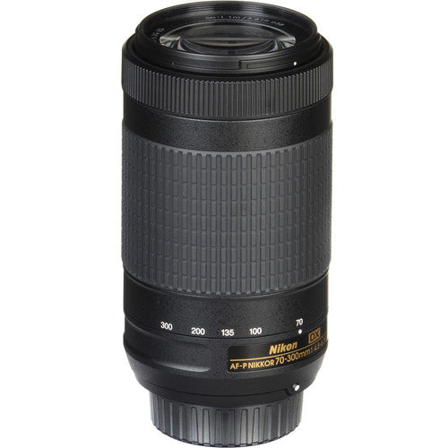 Nikon AF-P NIKKOR DX 70-300mm f/4.5-6.3G ED VR Lens for DSLR Cameras - Perfect for Wildlife, Sports & Travel Photography