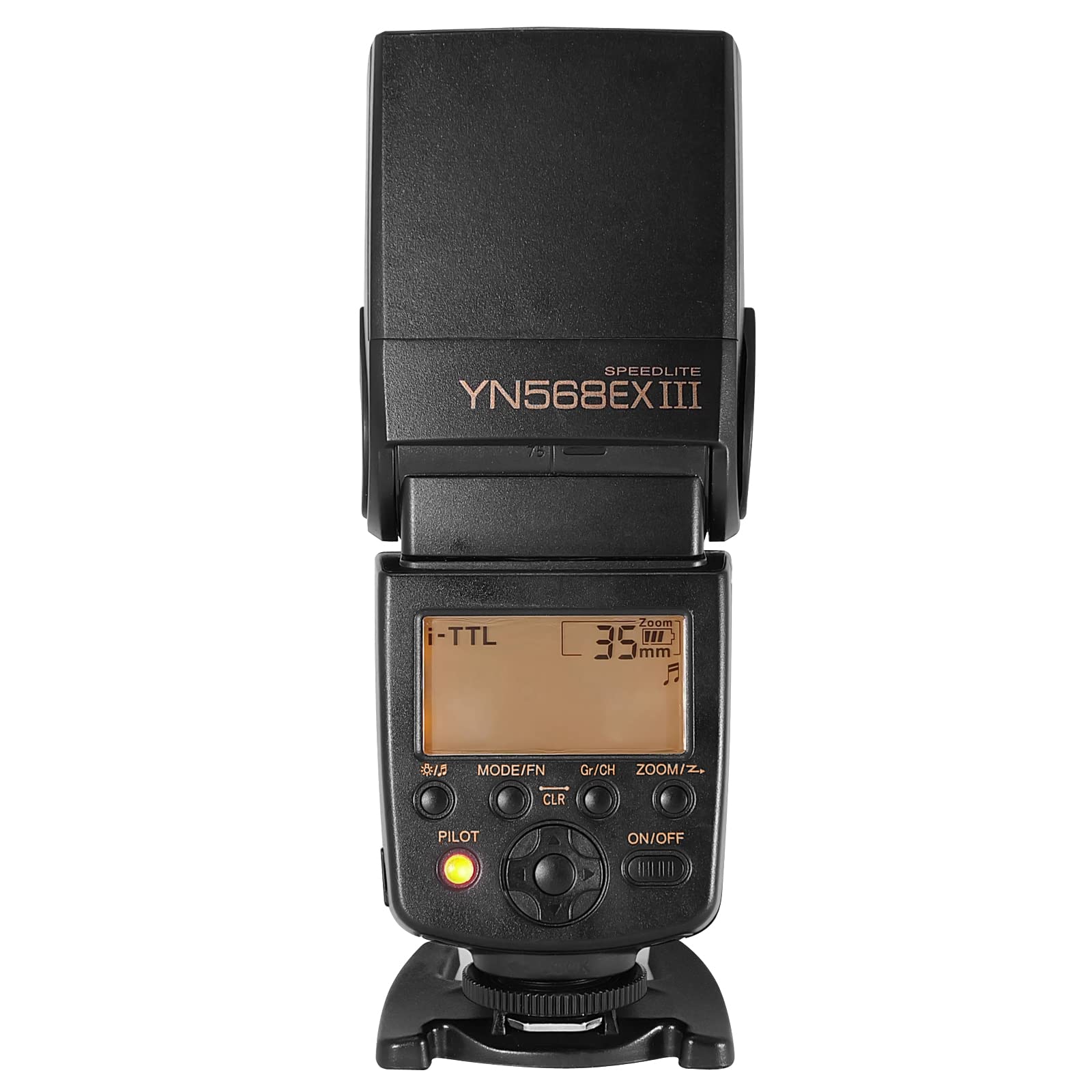 YONGNUO YN568EX III TTL Flash Speedlite for Nikon DSLR Cameras - Wireless Slave with HSS 1/8000, Compatible with D750/D850/D5 | Perfect for Wedding, Portrait & Event Photography