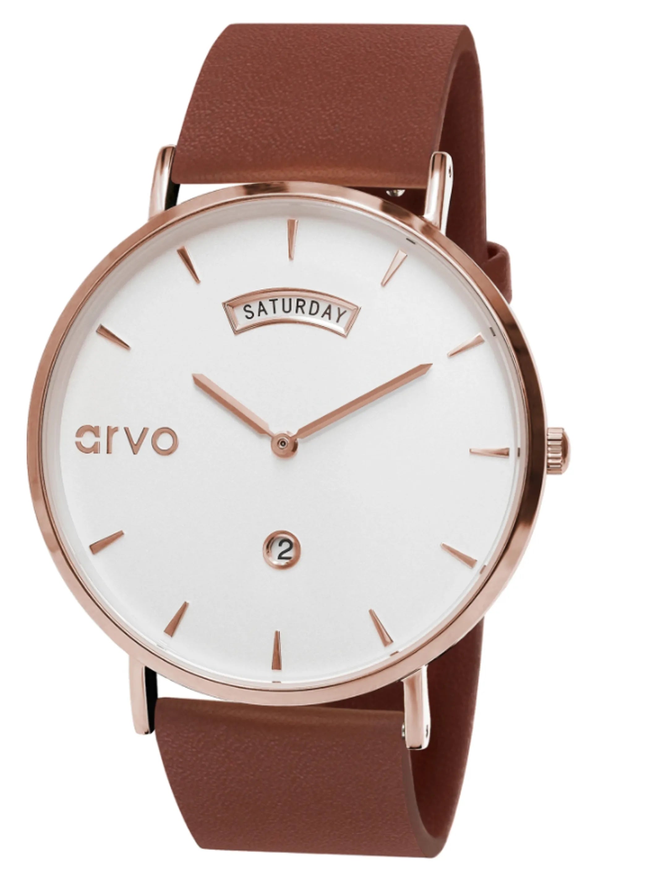 Arvo Aristocrat Luxury Men's Watch - Waterproof Stainless Steel Chronograph for Business, Casual & Formal Occasions