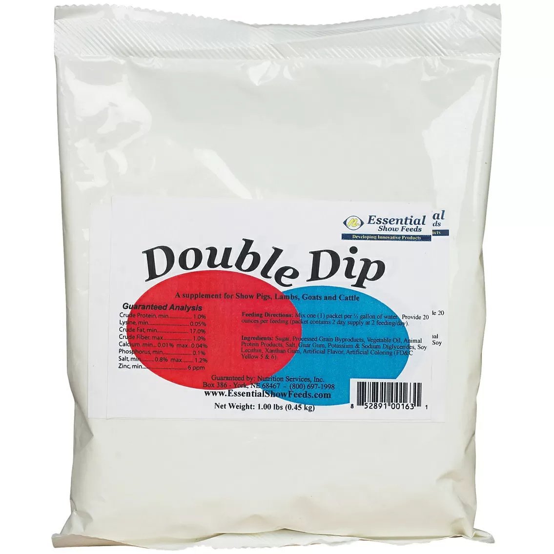 Essential Double Dip 1 lb - Premium Chocolate Fondue Mix for Parties, Desserts & Family Gatherings - Perfect for Dipping Fruits, Cookies & More