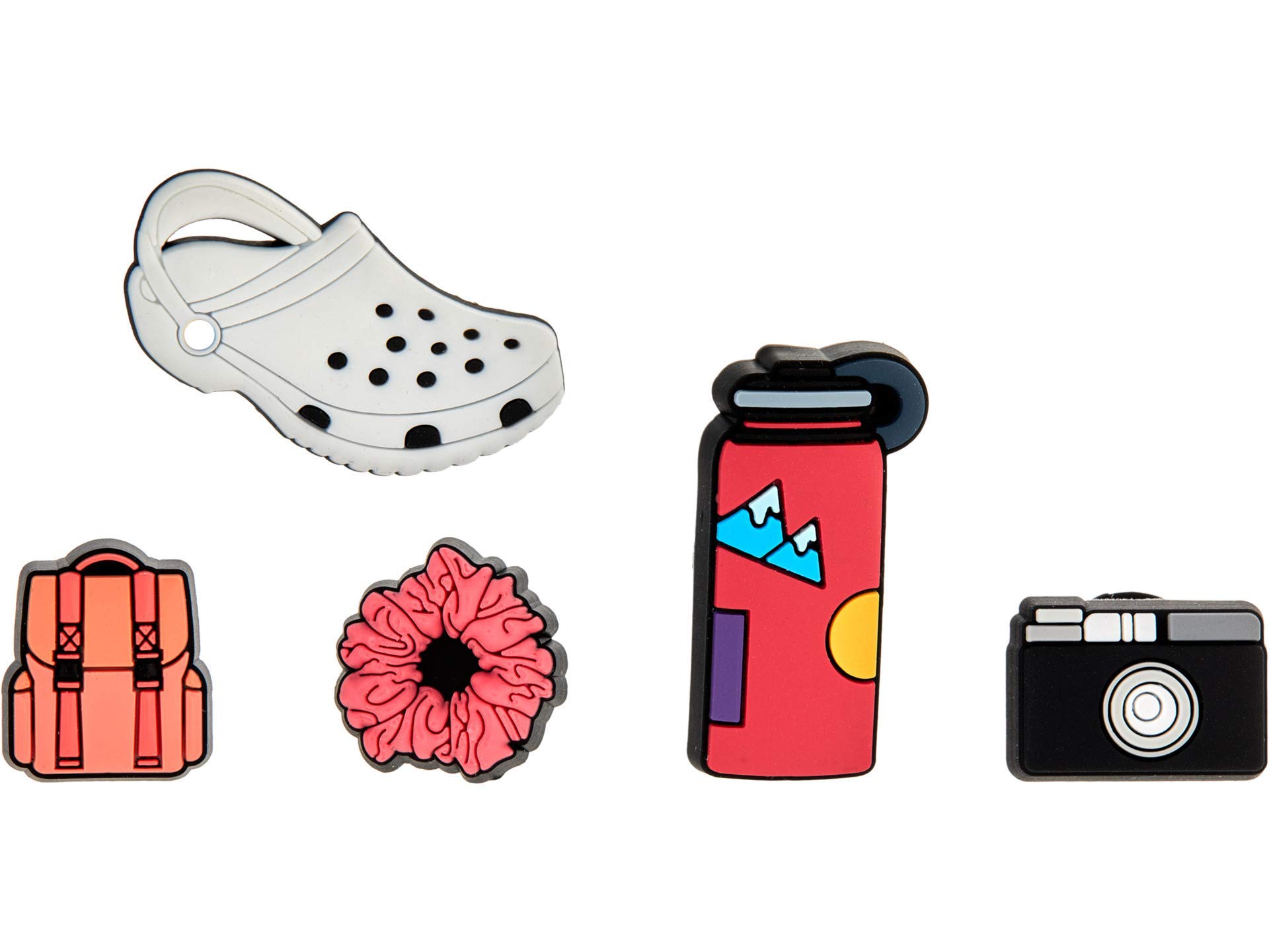 Crocs Unisex-Adult Icon Pack Shoe Charms | Jibbitz for Classic Clogs | Medium Wide | Fun Accessories for Customizing Crocs Shoes at Work, School or Play