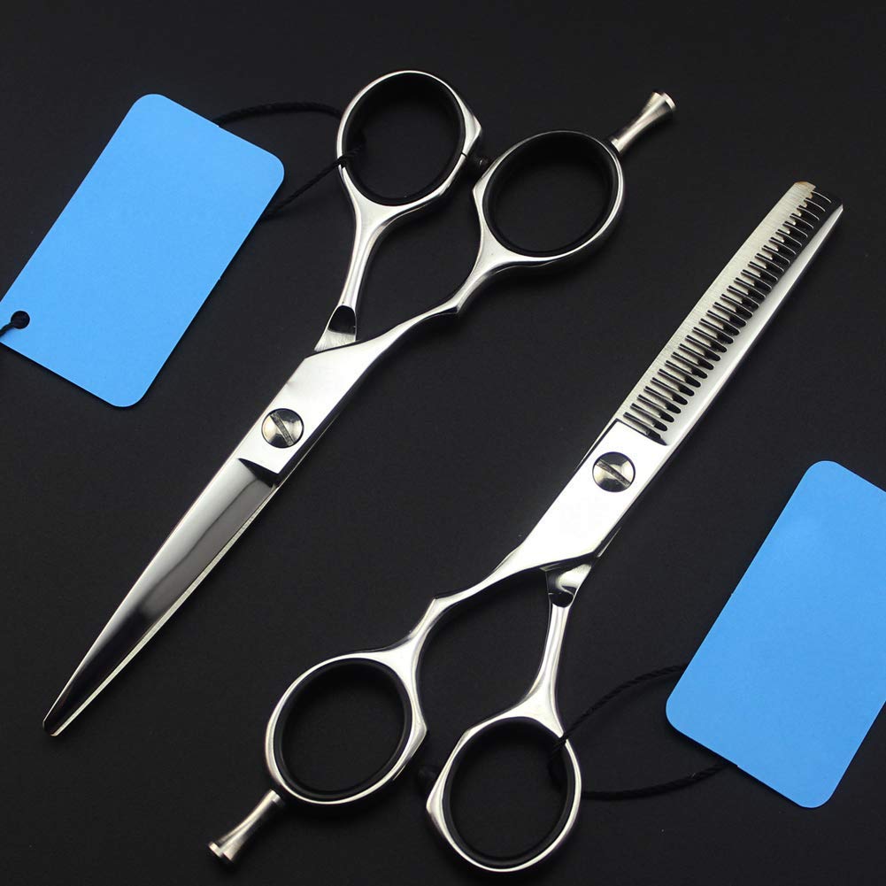 **WBDZ Professional Pet Grooming Scissors Set – Stainless Steel Dog & Cat Hair Trimmer, Nail Clippers, Comb – 6 Inch Kit for Home Grooming (Perfect for Dogs, Cats, and Small Pets)**    *(Use for at-home pet grooming, trimming fur, shaping coats, and clipping nails for a clean and healthy pet look.)*