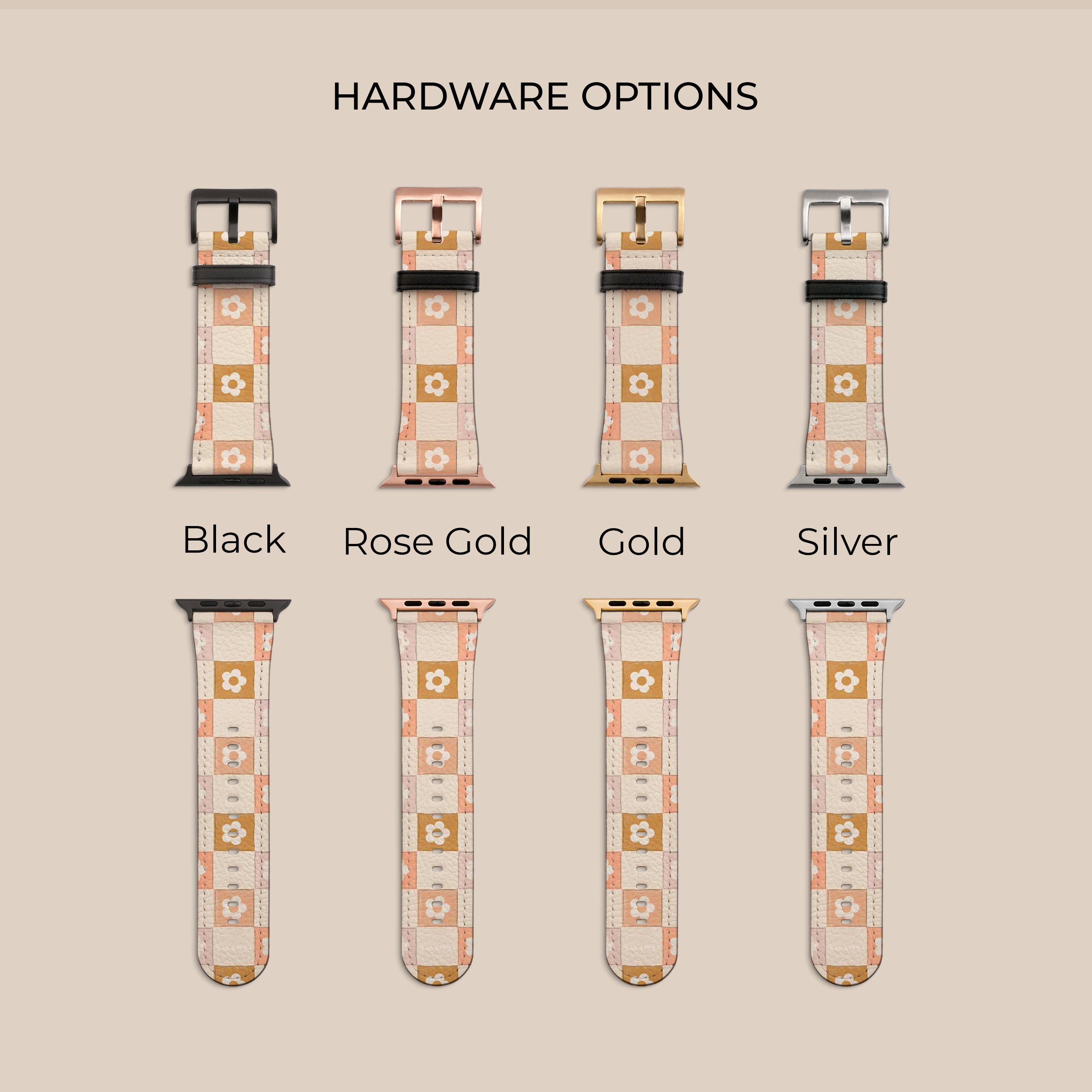Luxury Beige Apple Watch Band - Soft Silicone Strap for Women & Men, Compatible with All Apple Watch Models - Perfect for Workouts, Office & Everyday Wear