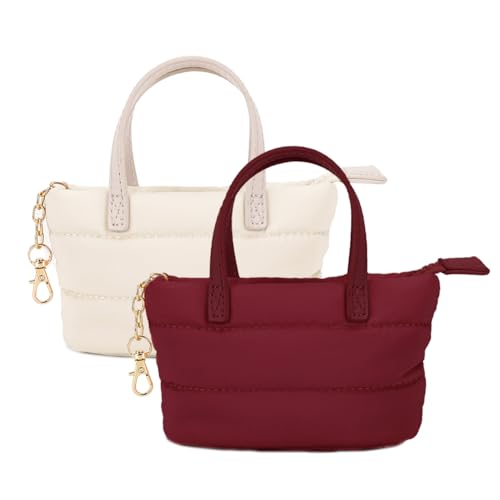Beige & Red