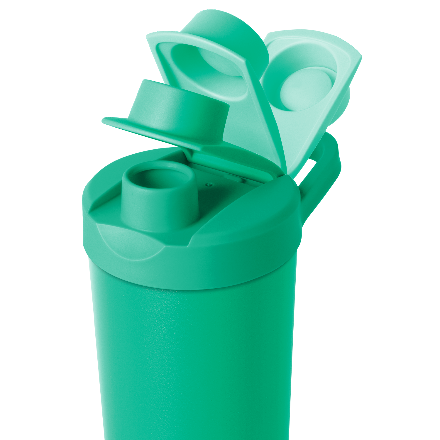Rally Protein Shaker Bottle - 20oz Leak-Proof Mixer for Gym, Workout & Post-Training Recovery - BPA-Free Sports Water Bottle with Storage Lid & Easy-Carry Loop