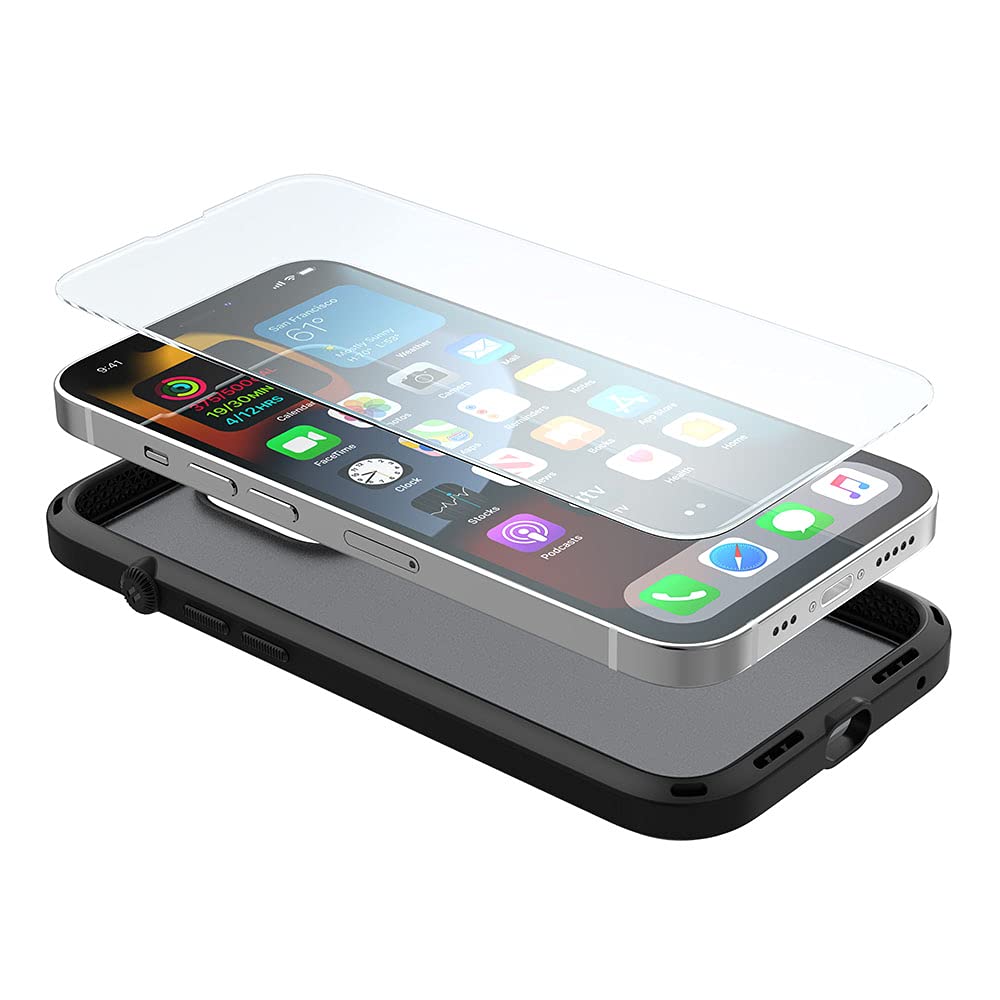 **Catalyst iPhone 13 Mini Case - Slim & Drop Proof Protective Cover with Lanyard, Fingerprint Resistant (Stealth Black) - Perfect for Outdoor, Travel & Everyday Use**