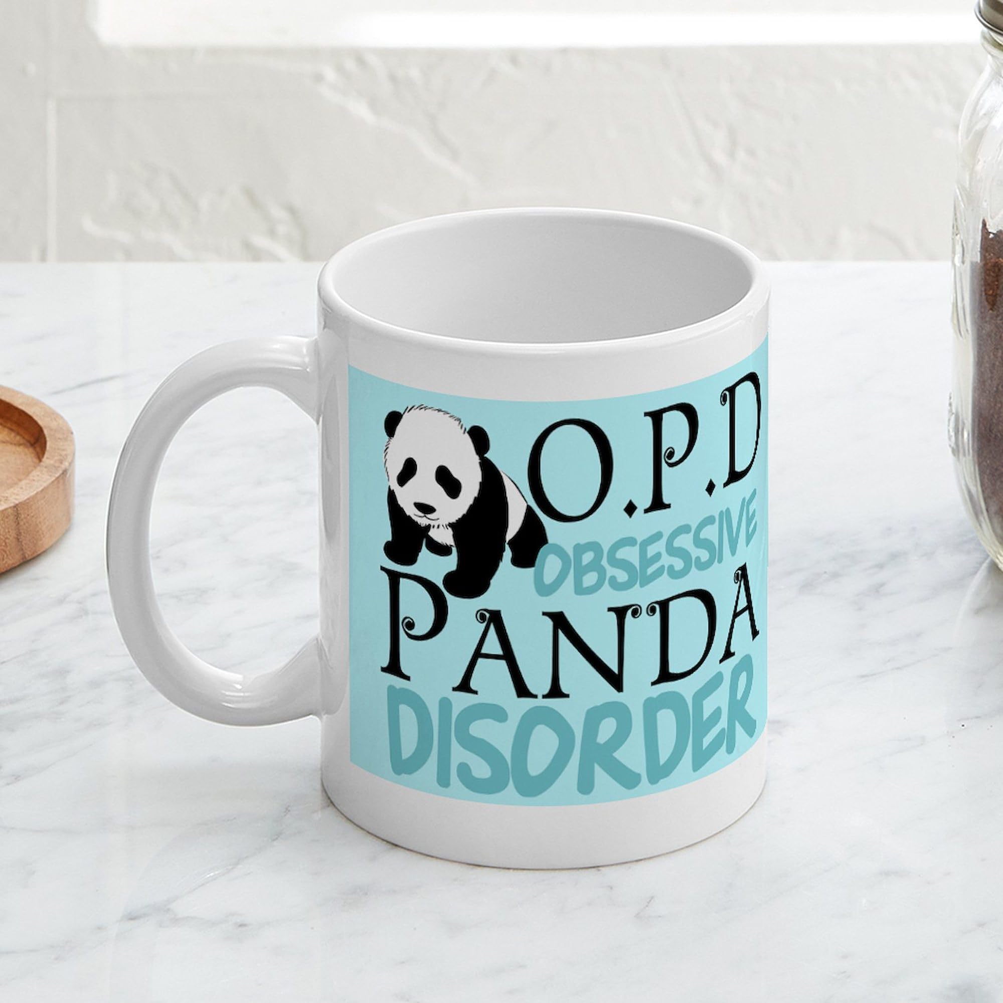 Cute Panda Ceramic Coffee Mug 11 oz (325 ml) - Perfect for Tea, Hot Chocolate & Office Use - Ideal Gift for Panda Lovers & Coffee Enthusiasts