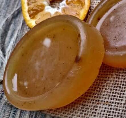 Olive House Orange Chamomile Soap - 50gm Natural Handmade Soap for Dry & Sensitive Skin | Gentle Cleansing, Moisturizing, Aromatherapy | Perfect for Bath, Shower & Gift Giving