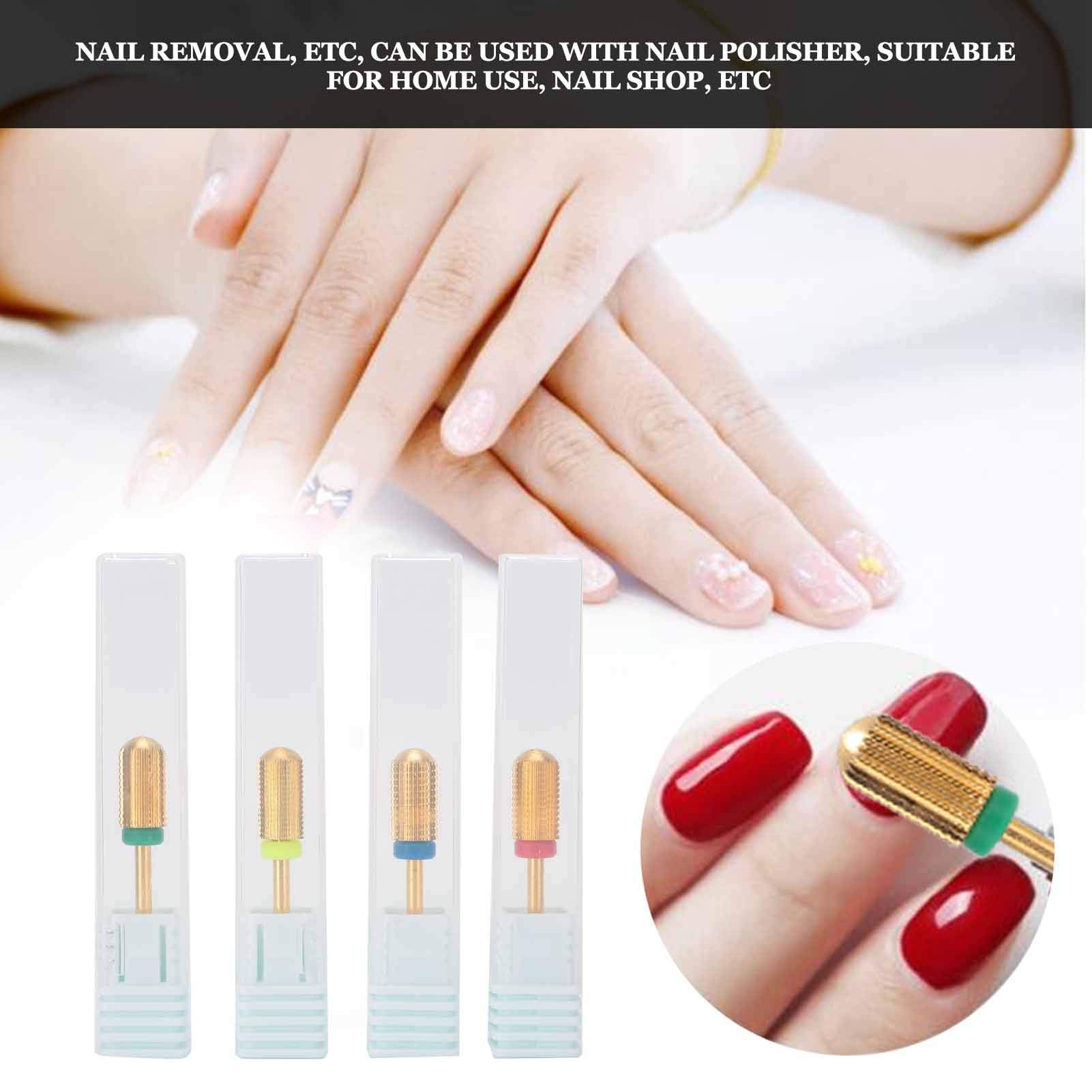 LANTRO JS Professional Nail Drill Bits Set for Manicure, Pedicure & Nail Art - High Speed Electric Nail File Accessories for Salon & Home Use