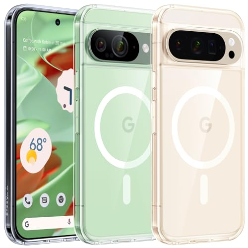 Premium Magnetic Case for Google Pixel 9 Pro XL - Slim Protective Cover with Strong Magnets for MagSafe Compatibility | Perfect for Work, Travel & Everyday Use