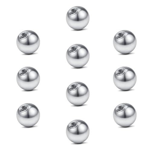 1 -16G, 3mm balls, silver 10pcs