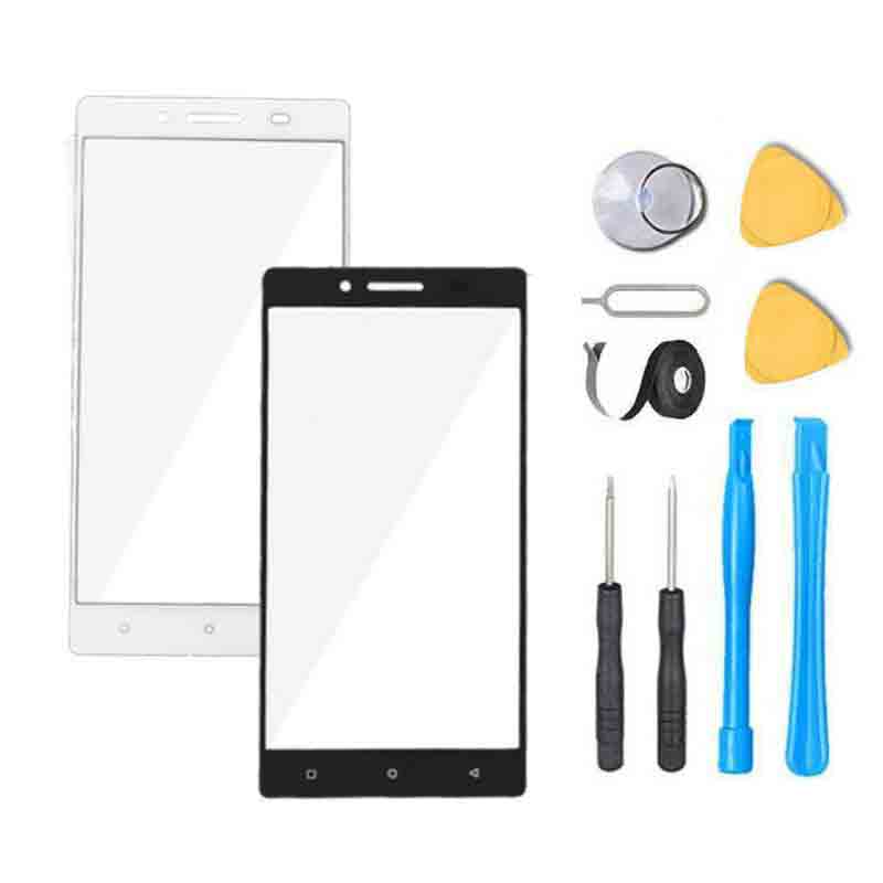 BLU Pure XL Screen Replacement Kit - Premium Tempered Glass Repair Kit P0010UU (Black/White) for DIY Phone Repair at Home or Office