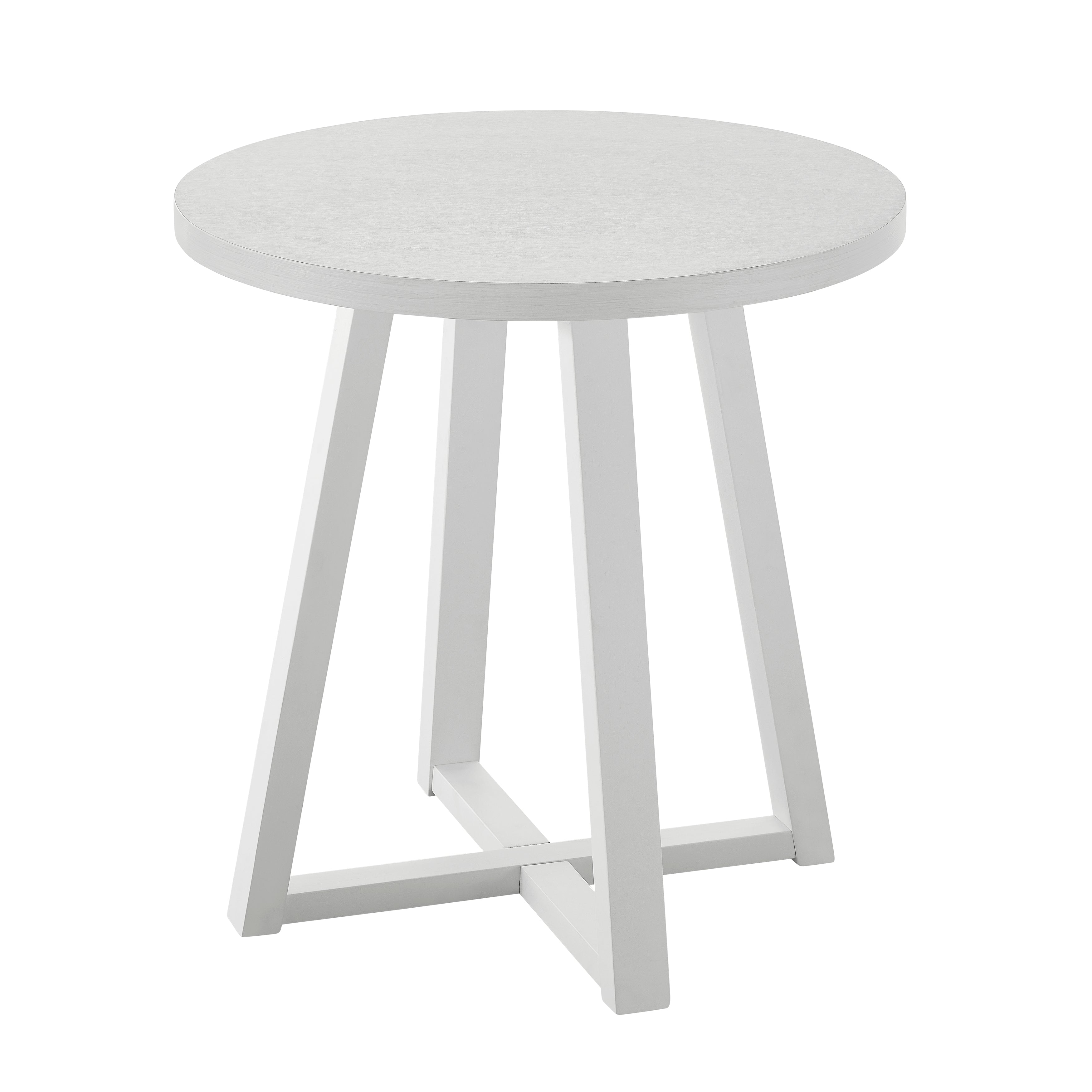 Modern Harmony Wood Oval End Table - Roundhill Furniture - Stylish & Functional Living Room Accent Table for Home Decor