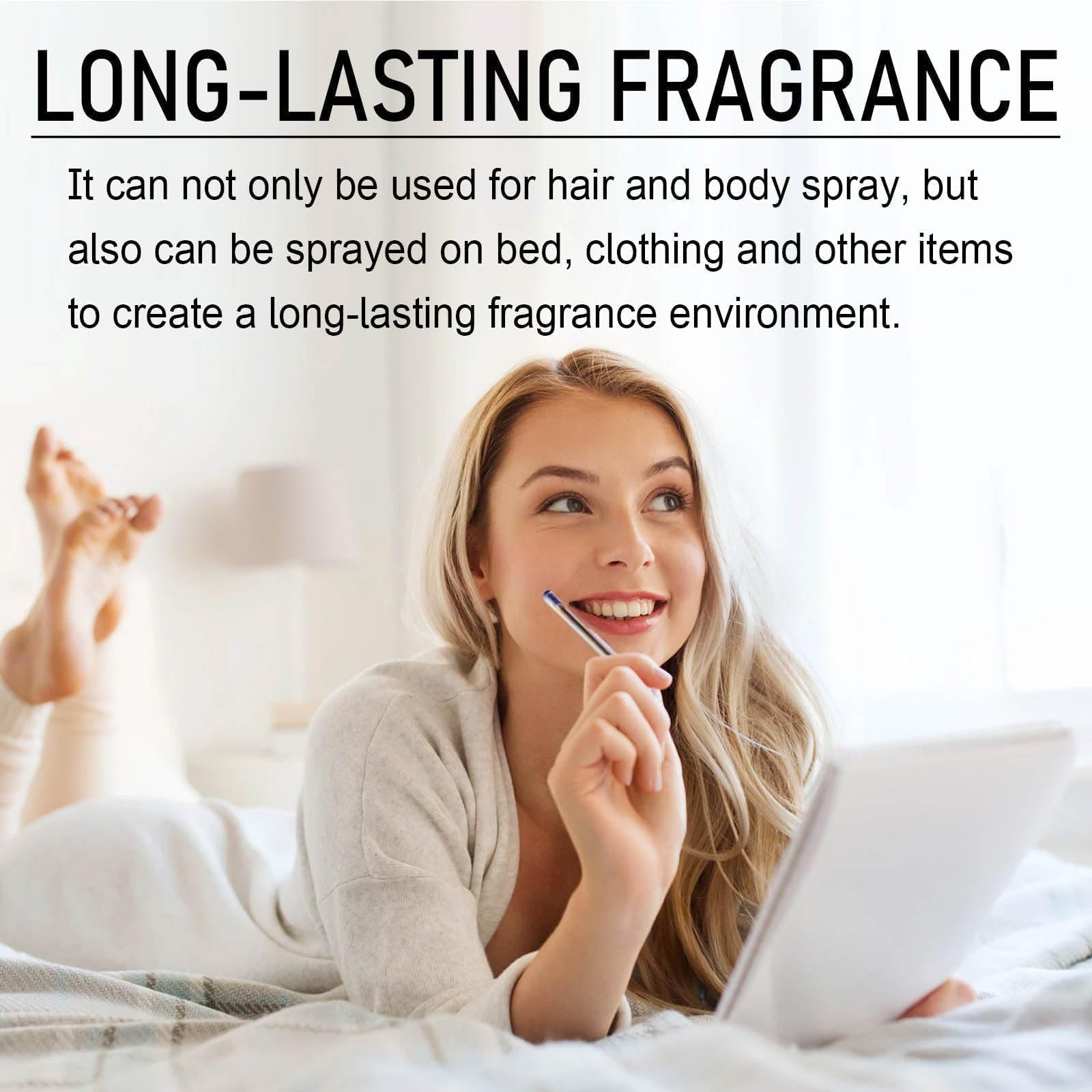 Vanilla Perfume Mist for Women - Long Lasting Vanilla Coconut Body Spray & Hair Fragrance | Eau De Toilette for Skin, Daily Wear, Date Night & Special Occasions