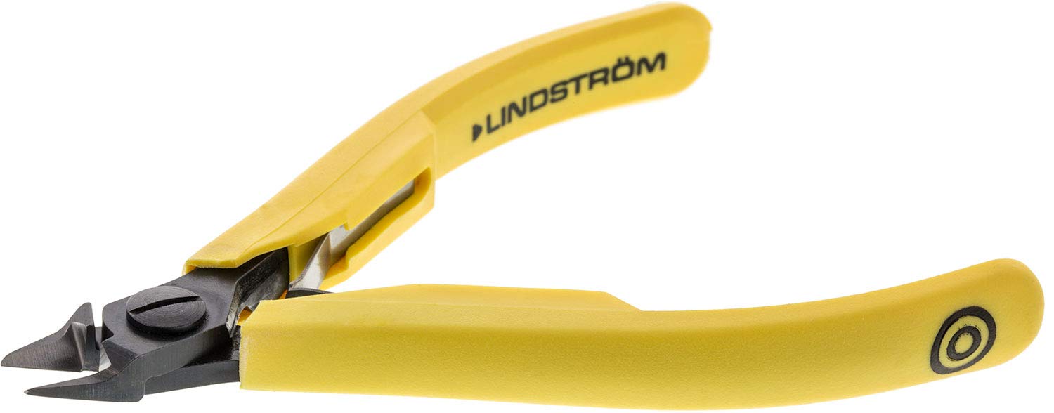 Lindstrom 8148 Ultra Flush Wire Cutter - High Precision Electronics Cutting Tool for Jewelry Making, Circuit Boards & DIY Projects