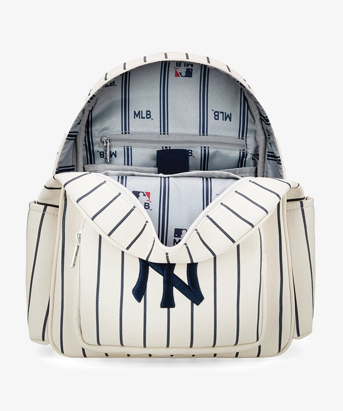 MLB New York Yankees Backpack for Men & Women - Official Licensed Yankees Baseball Bag for School, Travel & Sports Fans