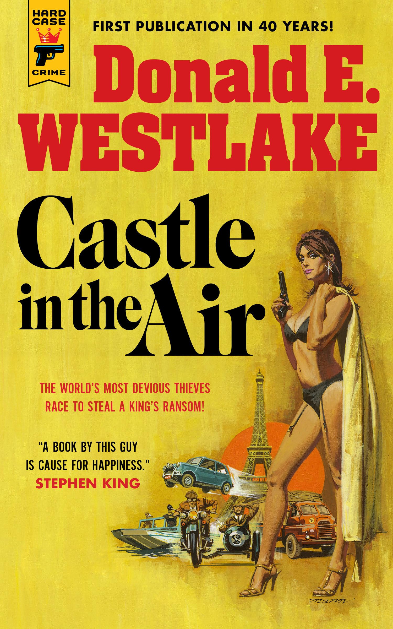 Castle in The Air Hardcover - Hard Case Crime Series #148 | Classic Crime Fiction Novel | Perfect for Mystery Lovers & Book Collectors