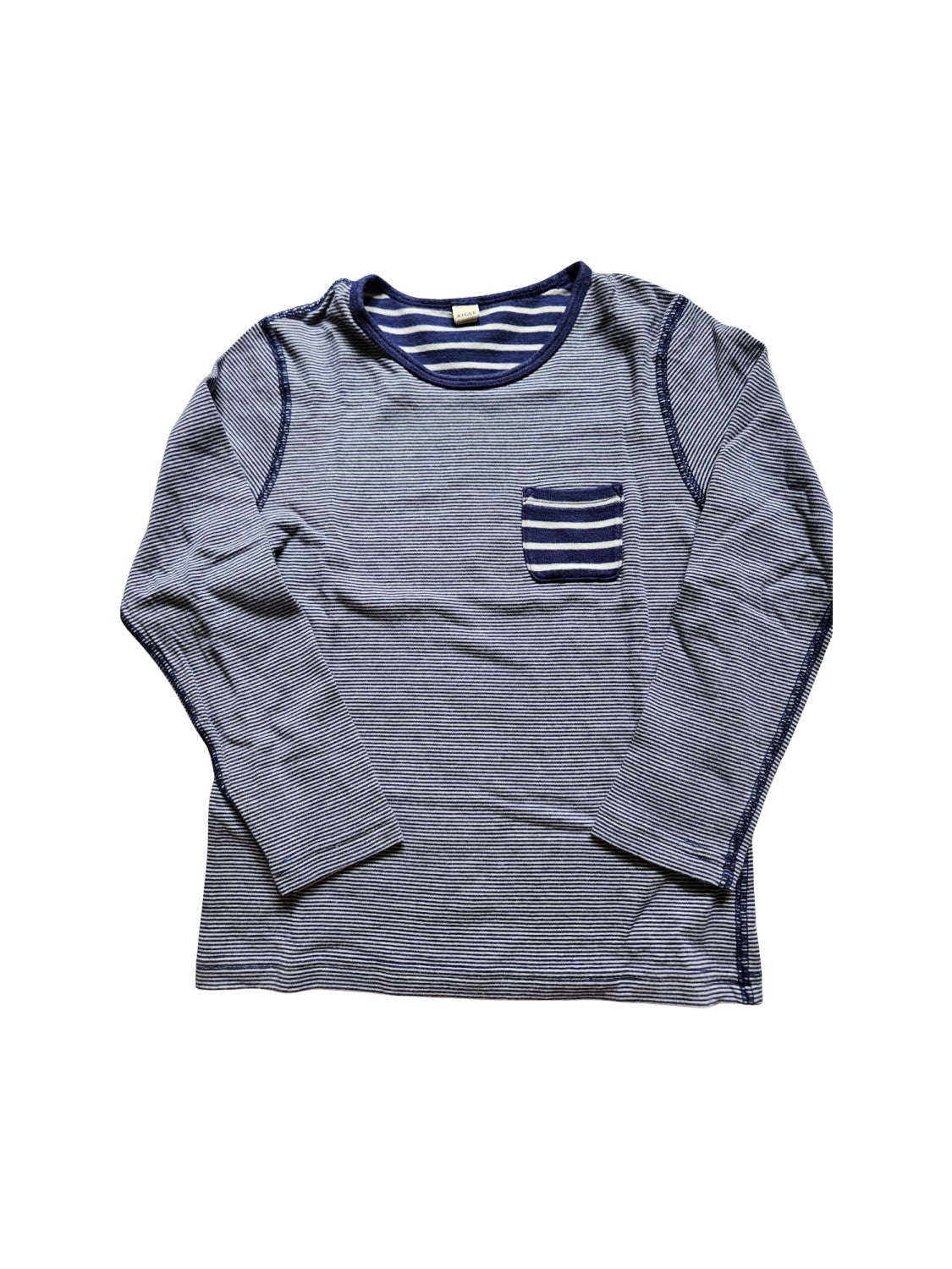 Aigle Long Sleeve Shirt for Boys Age 8 - Comfortable Cotton Casual Top for School & Outdoor Activities