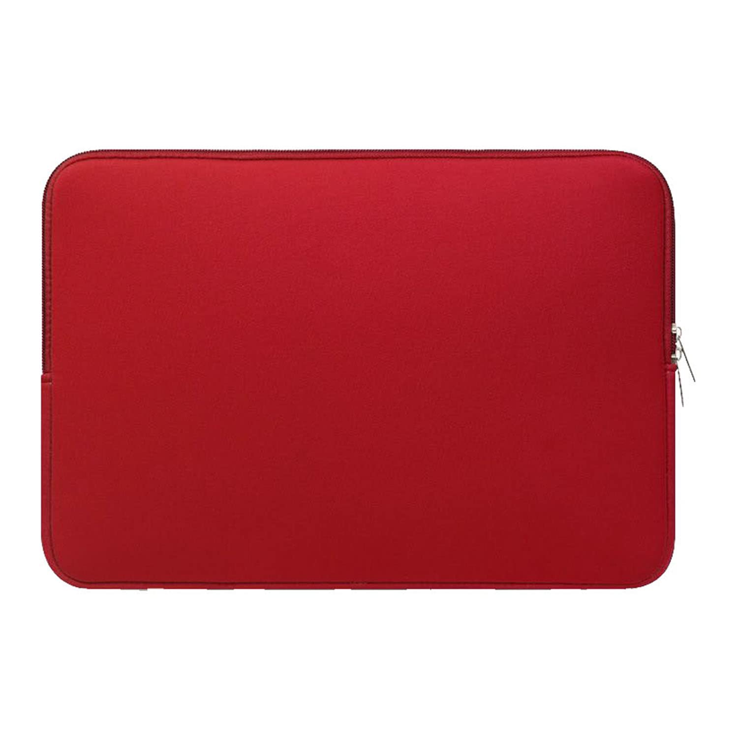 OTM Essentials 17 Inch Laptop Sleeve - Protective Soft Case for MacBook, Dell, HP - Lightweight & Durable Neoprene Cover - Perfect for Travel, School & Office (Red)
