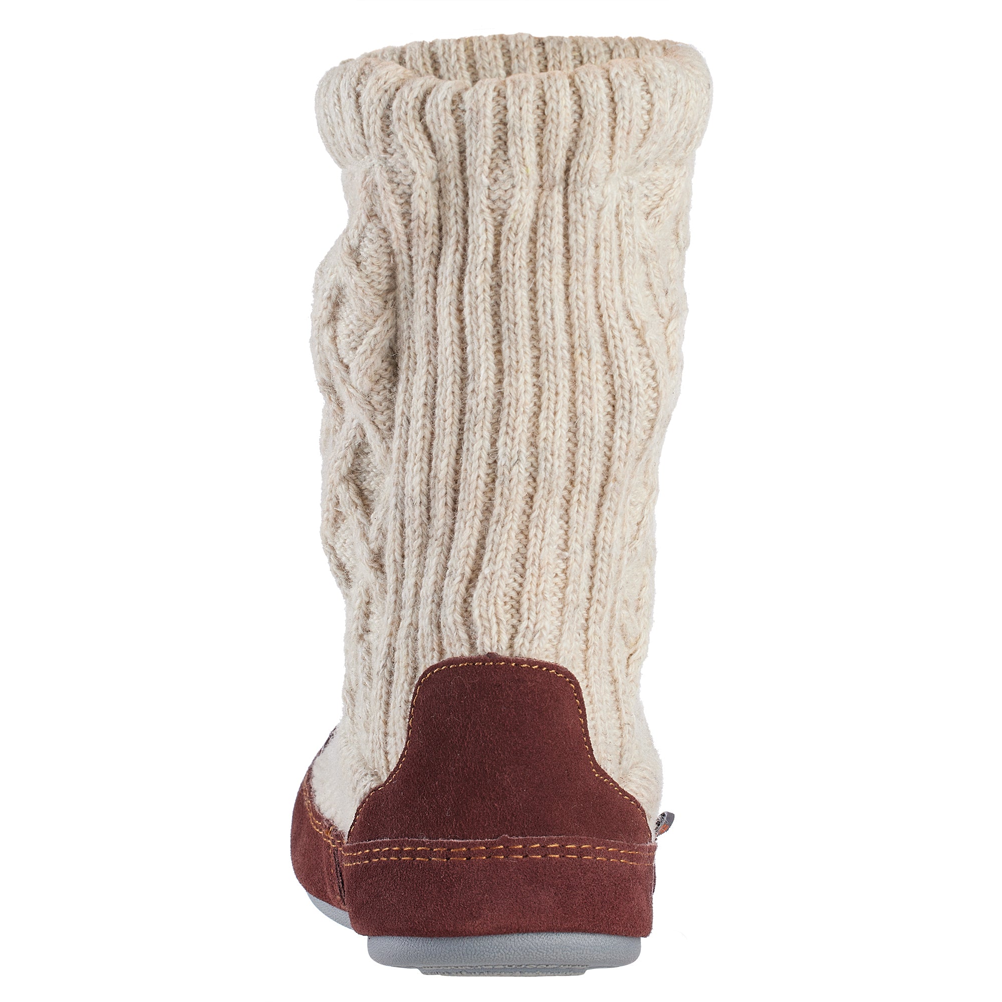 Men's Slouch Boot Slippers with Indoor/Outdoor Sole - Cozy House Shoes for Winter, Home, Office & Outdoor Wear