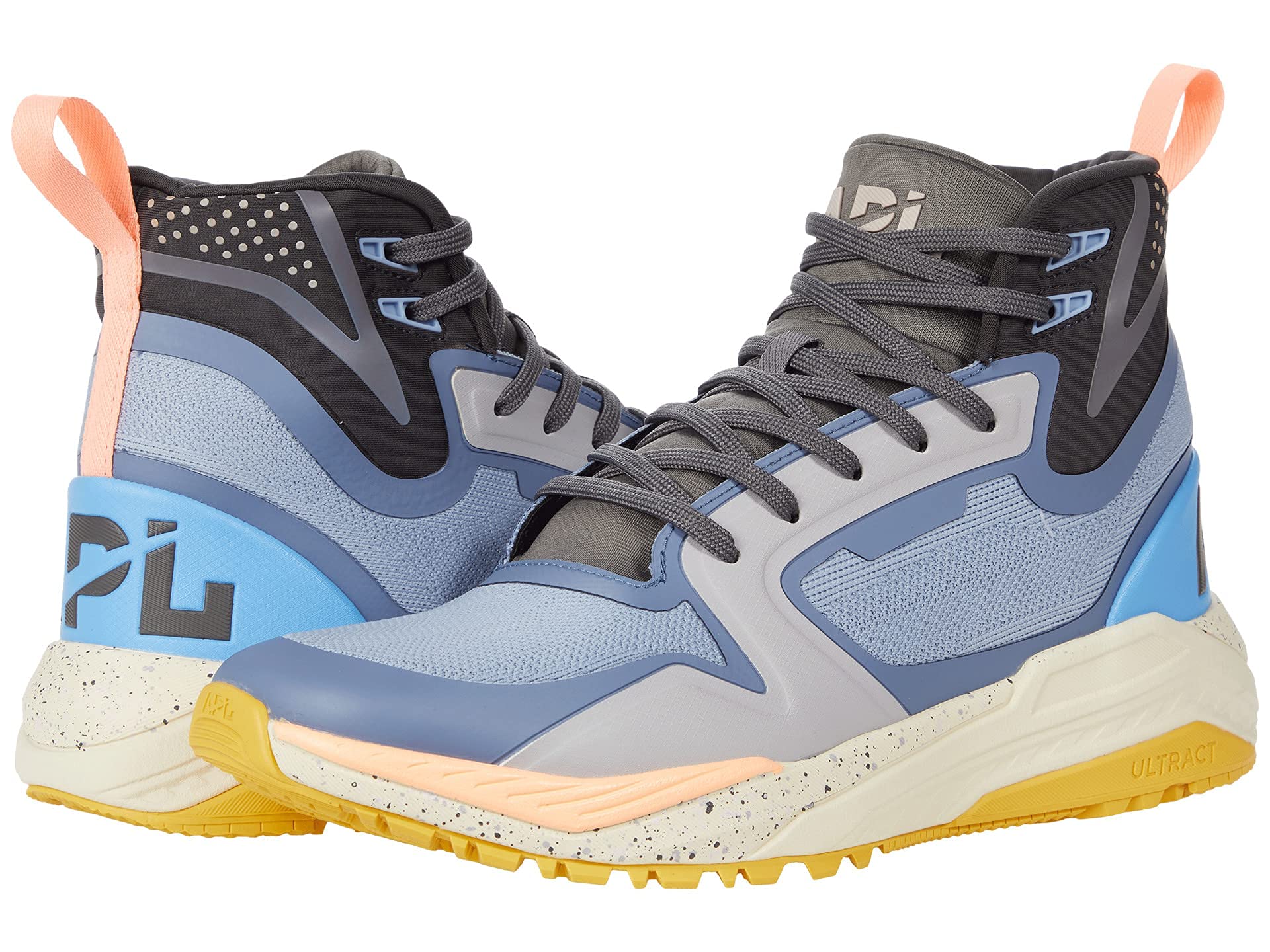 APL Techloom Defender Running Shoes for Men - Frozen Grey/Raindrop/Pristine Colorway - Size 12 D (M) - Lightweight Performance Sneakers for Gym, Training & Everyday Wear