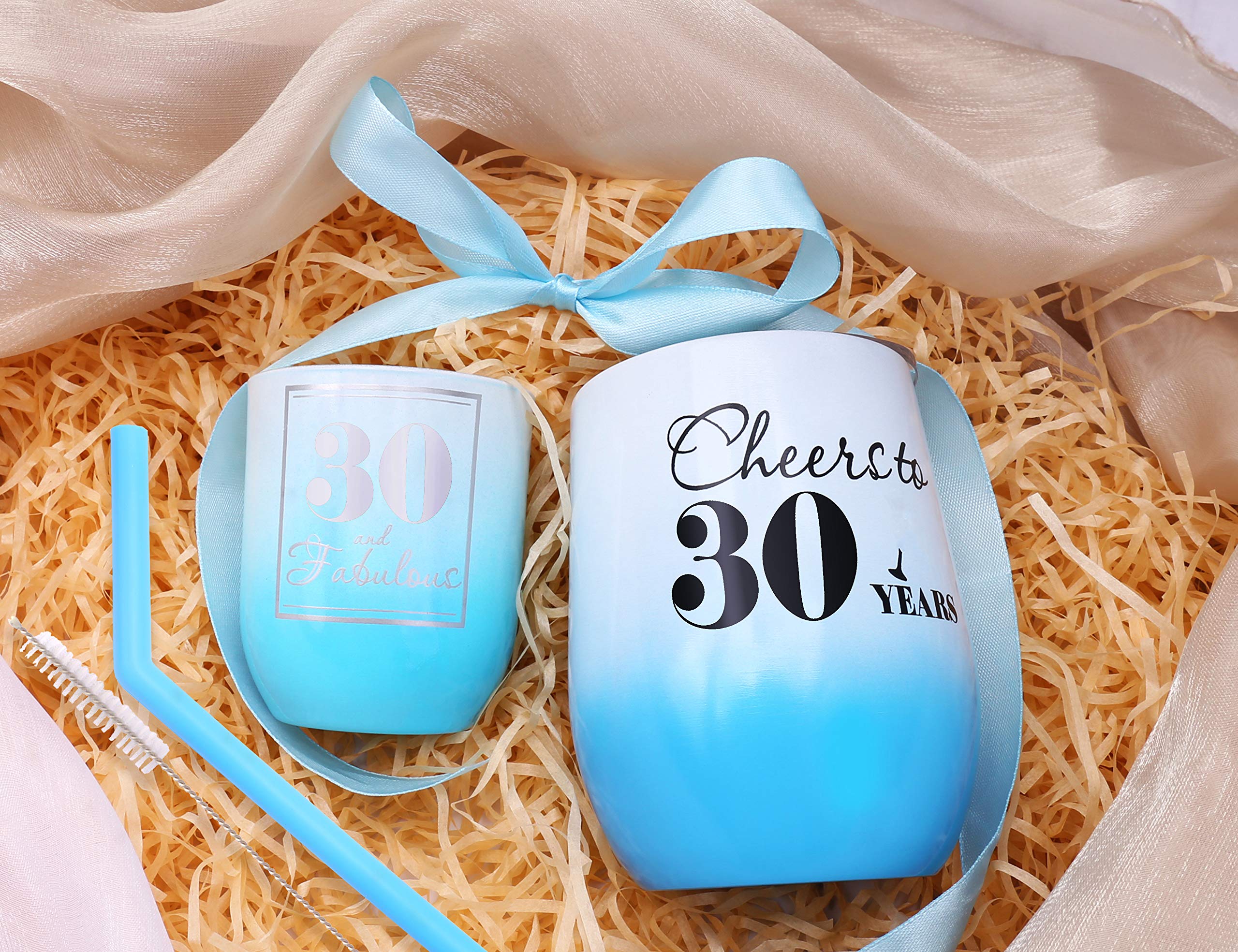 Best 30th Birthday Gifts for Women - Unique & Funny Dirty 30 Gift Ideas for Her - Perfect 30 Year Old Birthday Presents for Wife, Daughter, Sister - Great for Parties, Milestone Celebrations & Surprises