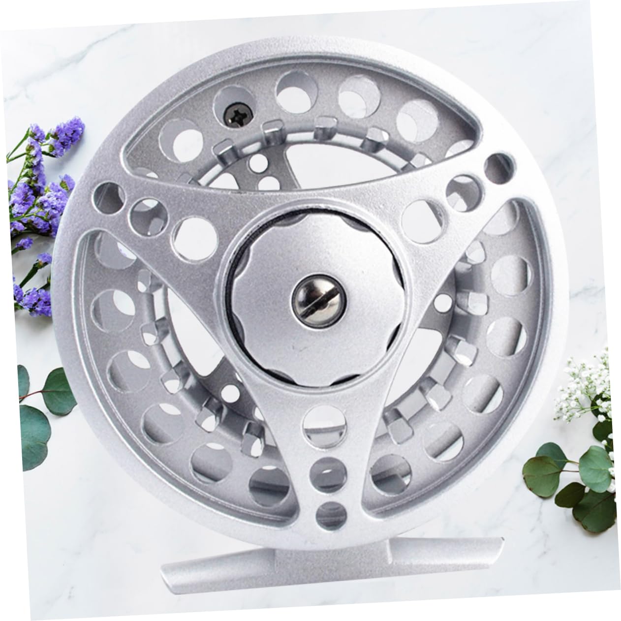 BESPORTBLE Baitcasting Reel - Aluminum Alloy Fly Fishing Reel with Full Metal Front Rotating Wheel | Perfect for Saltwater & Freshwater Fishing, Bass & Trout Angling