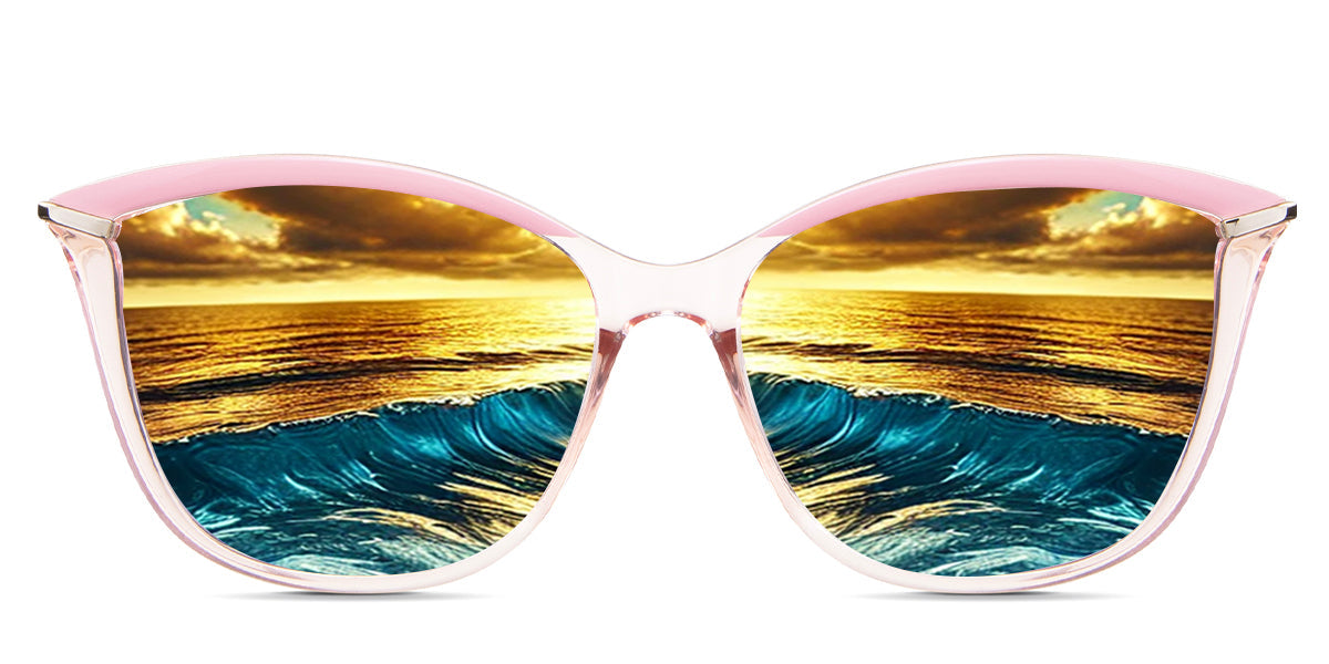Yuki Women's Prescription Polarized Sunglasses - UV Protection, Anti-Glare for Driving, Outdoor & Fashion Use