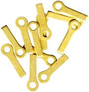 12 Pack Brass Stained Glass Hangers - Durable & Rust-Resistant Hooks for Hanging Stained Glass Art, Windows & DIY Projects - Perfect for Home Decor, Church Windows & Craft Displays