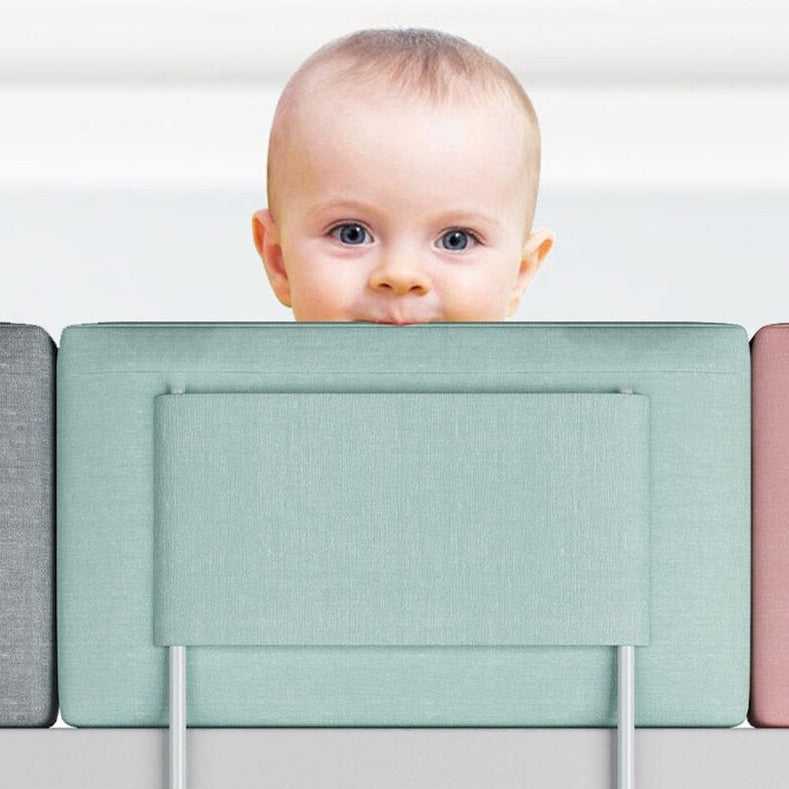 Baby Bed Rail Guard - Soft Padded Anti-Rollover Safety Fence for Toddlers | Perfect for Cribs, Twin Beds & Co-Sleeping
