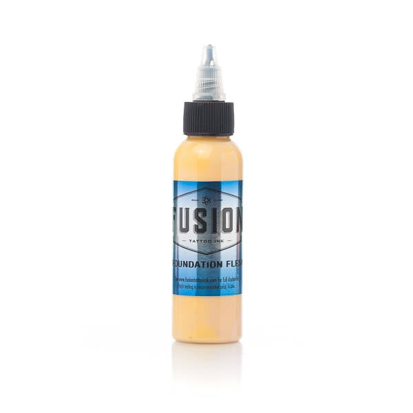 Fusion Foundation Flesh Ink - Premium Tattoo Ink for Professional Artists | Perfect for Realistic Skin Tone Tattoos & Cosmetic Procedures