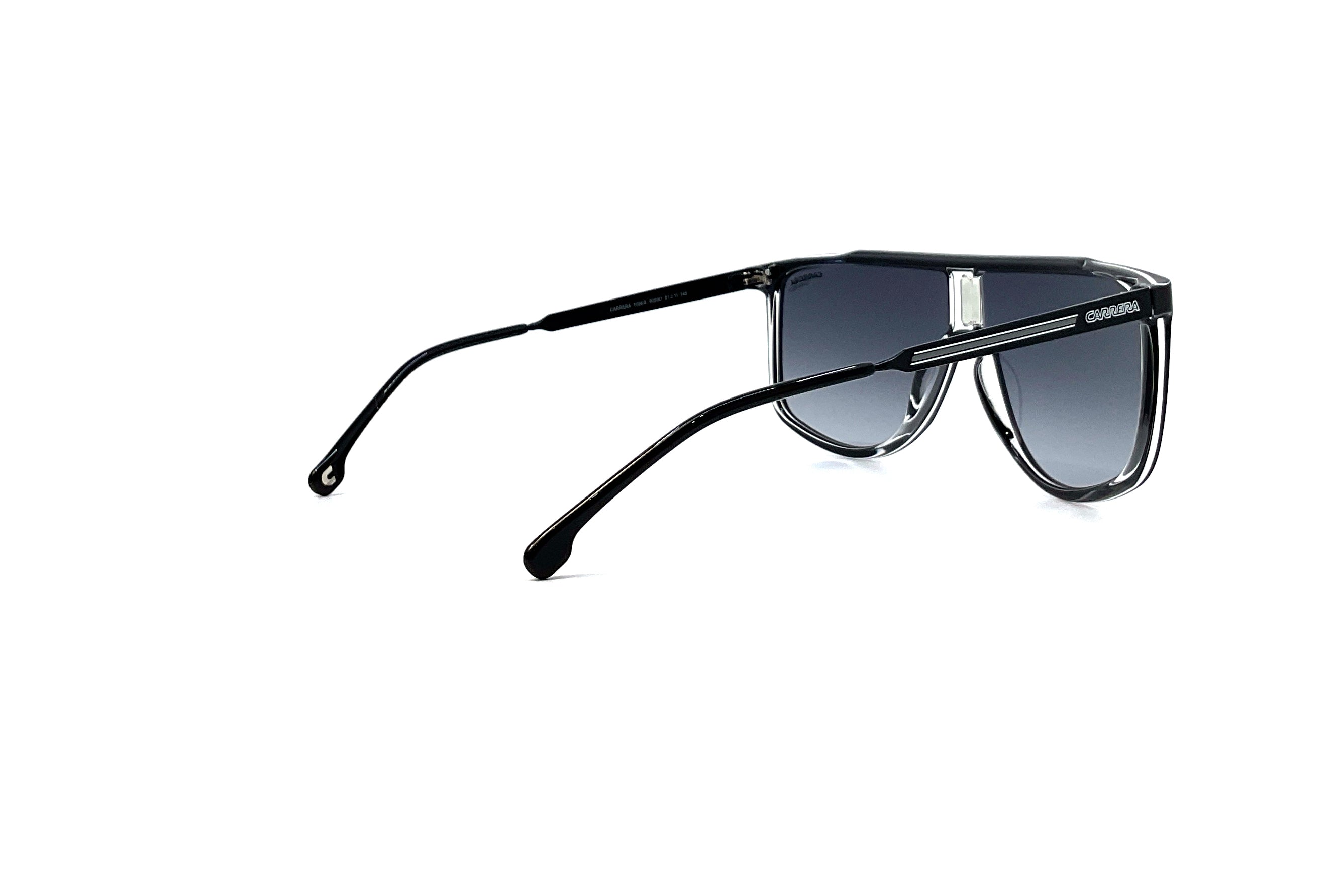 Carrera 1056/S Sunglasses - Black Grey Polarized UV Protection for Men & Women - Perfect for Driving, Running, and Outdoor Sports