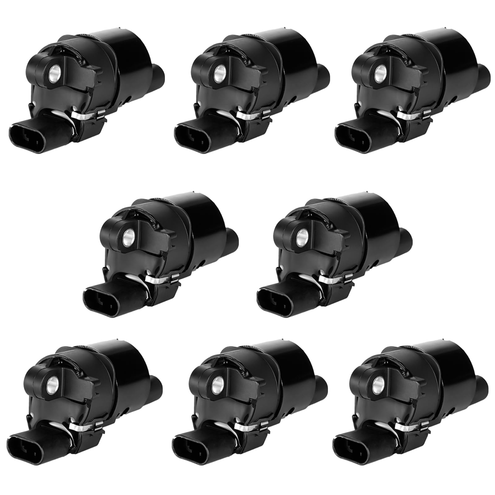 8-Piece Ignition Coil Pack Set for 2007-2017 Chevy Silverado Suburban Tahoe Avalanche & GMC Yukon Sierra Savana 5.3L 4.8L V8 Engines - Direct Replacement for UF414 - Perfect for Engine Tune-Ups & Performance Upgrades