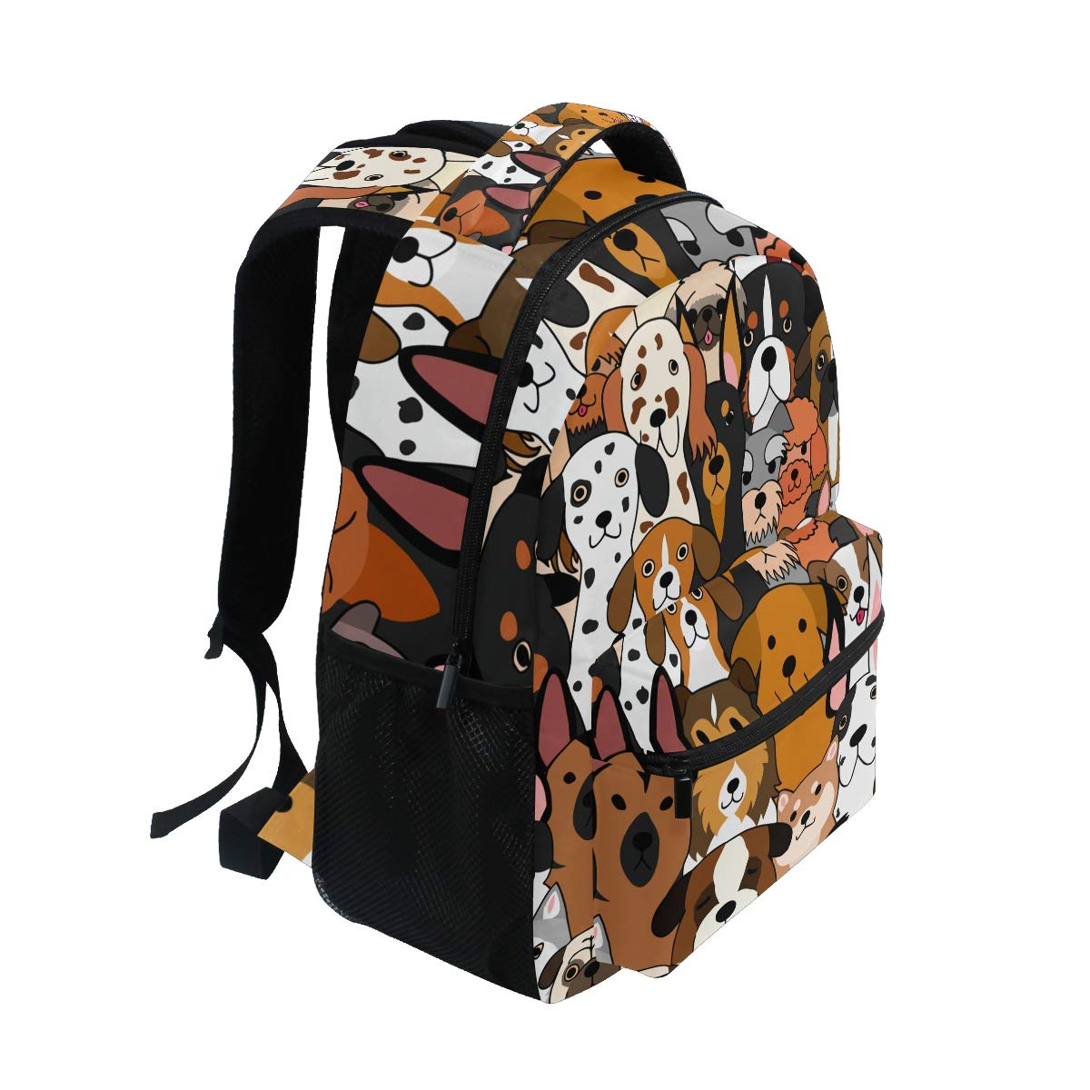 ALAZA Cute Doodle Dog Print Large Backpack for Kids - Boys & Girls School Bag with Multiple Pockets for Laptop, iPad, Tablet | Perfect for Travel, School & Daily Use
