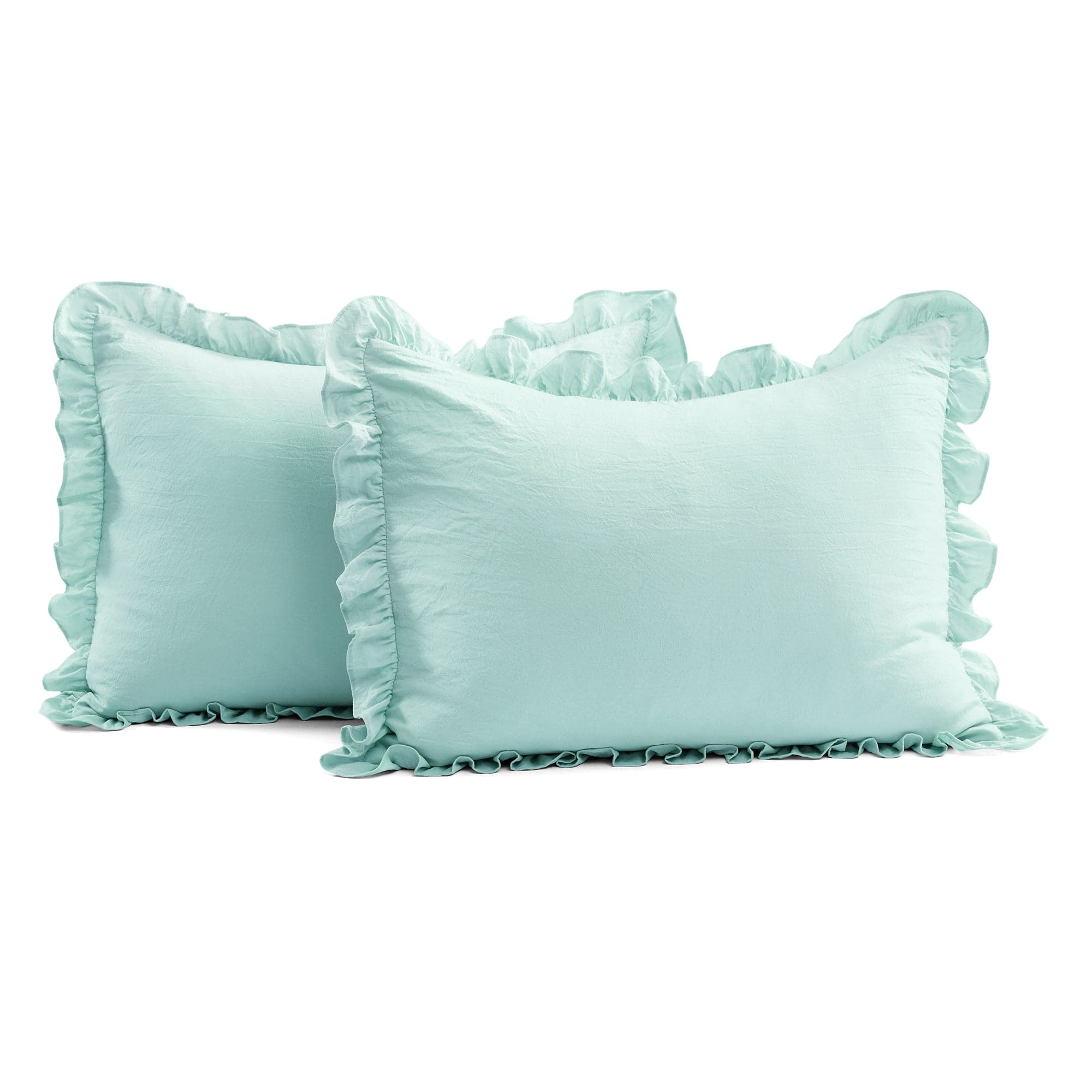 Allison Ruffle Skirt Bedspread Set - Elegant Floral Printed Queen Size Bedding with Ruffled Skirt | Perfect for Master Bedroom, Guest Room & Vacation Home Decor