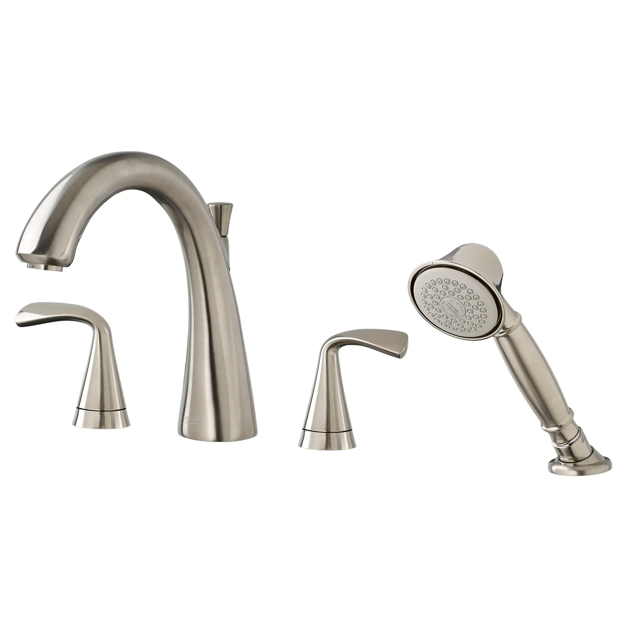 Fluent® Bathtub Faucet with Lever Handles & Personal Shower - Compatible with Flash® Rough In Valve - Perfect for Modern Bathroom Renovations and Spa-Like Shower Experiences