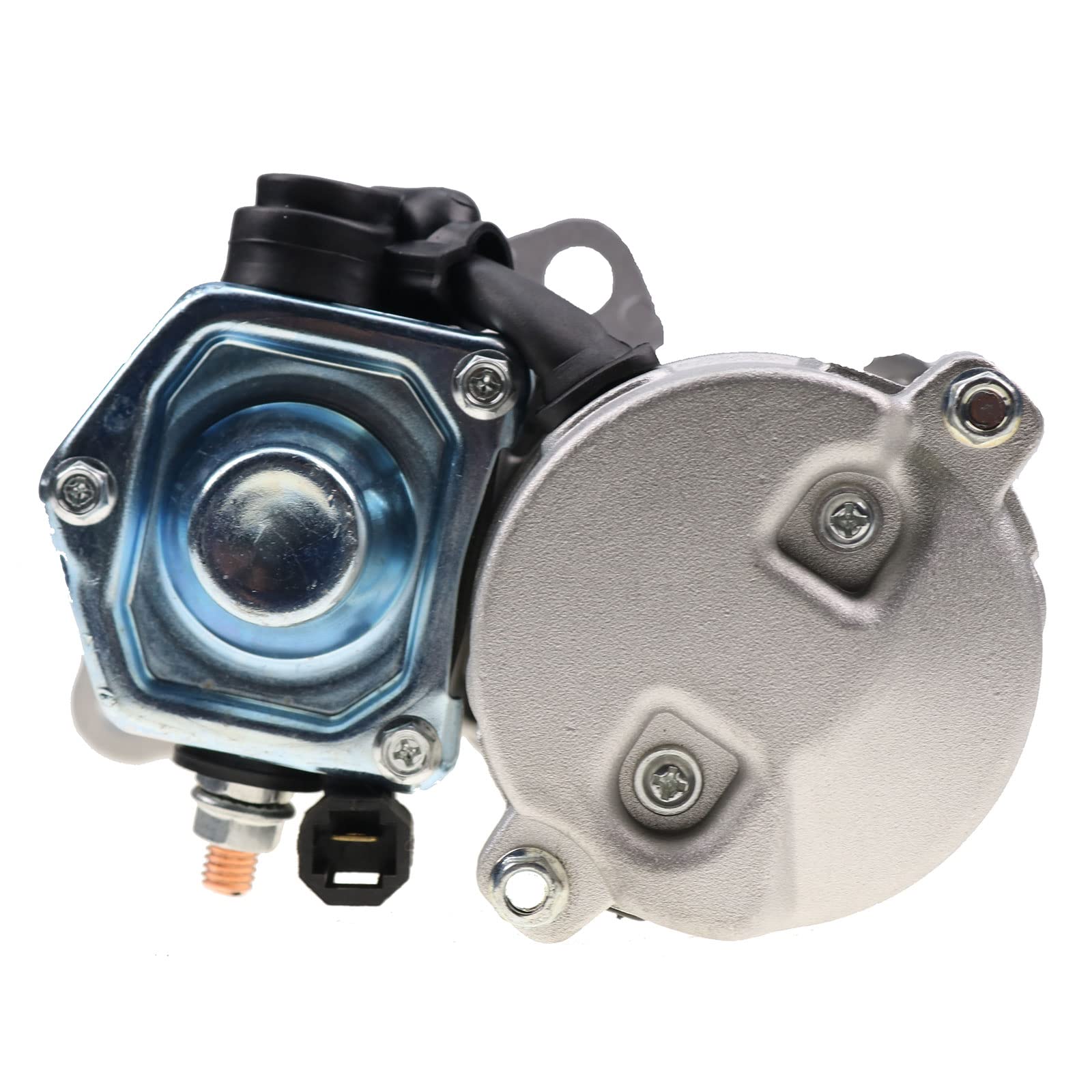 HOLDWELL Starter Motor 15461-63010 15401-63012 Compatible with Kubota R420S R410 R410B R420 L295DT L2850DT L3250DT L2550T-GST L2250DT - Replacement Part for Tractor, Excavator & Heavy Equipment