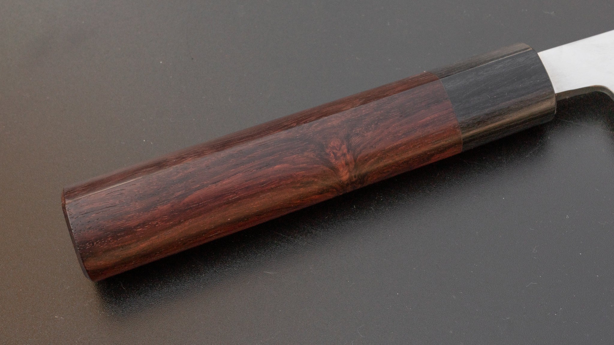 Hitohira TP Nakiri Japanese Vegetable Knife 160mm with Rosewood Handle - Perfect for Slicing, Dicing & Chopping Vegetables in Professional Kitchens & Home Cooking
