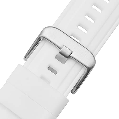 White/Silver Buckle