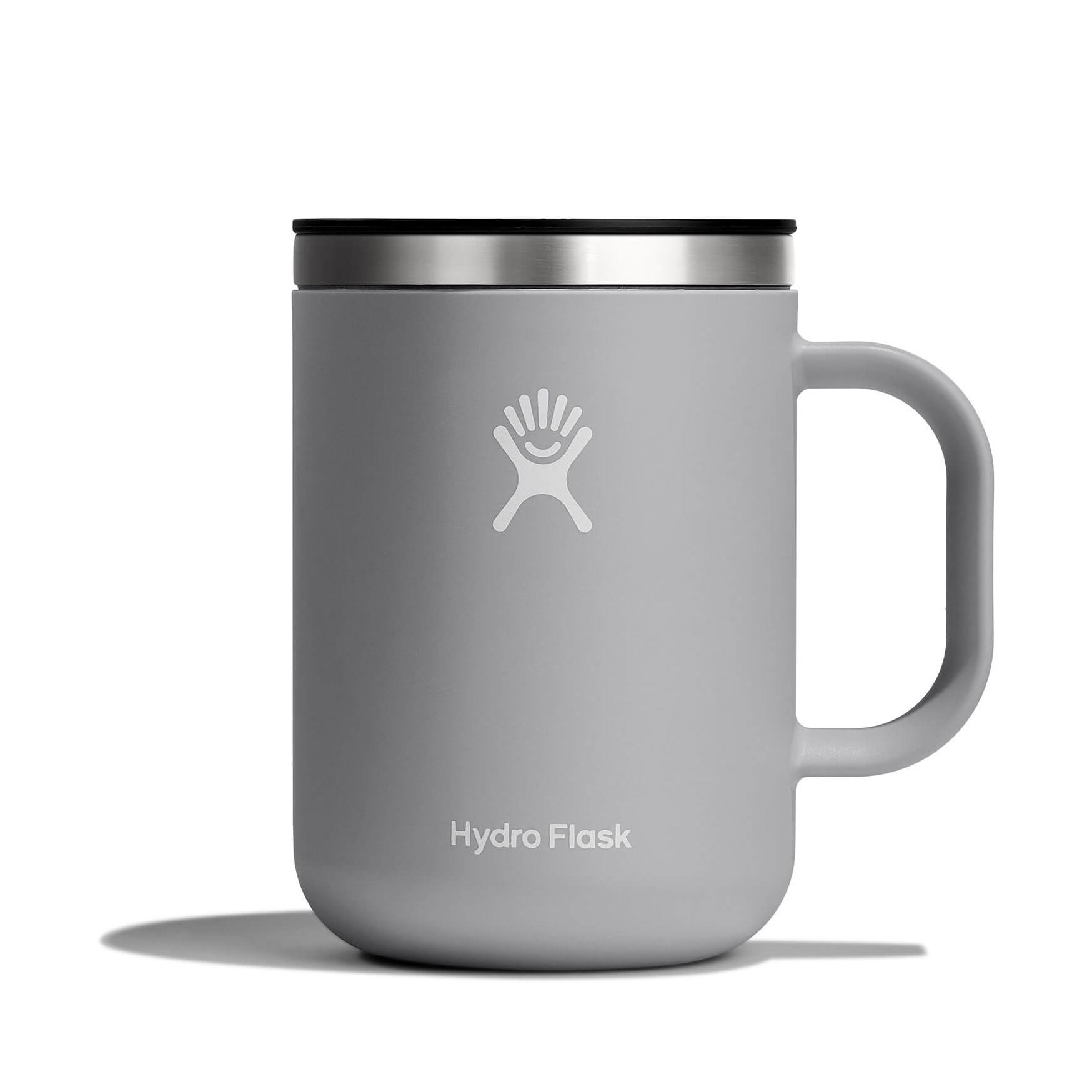 24 Oz Insulated Stainless Steel Mug with Handle - Double Wall Vacuum Coffee Cup for Hot & Cold Drinks - Perfect for Camping, Travel, Office & Home Use