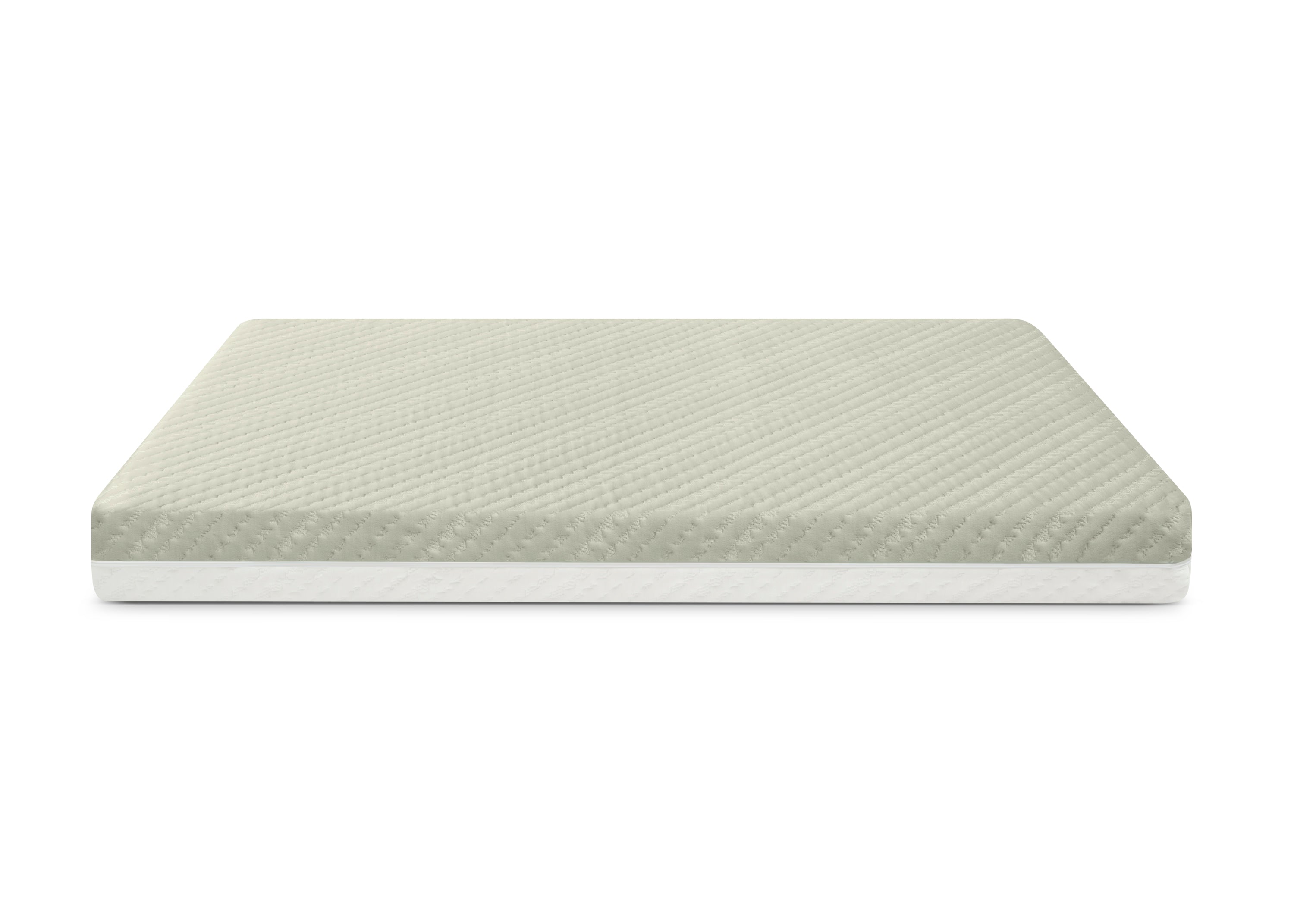 Breathable 4 Inch Mini Baby Crib Mattress with Cloud Core - Perfect for Nursery, Travel & Co-Sleeping | Spring Breeze Collection