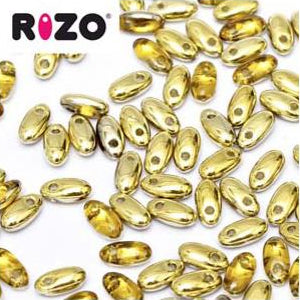 Czech Rizo Beads 22g Topaz Amber - Premium Handmade Glass Beads for Jewelry Making, DIY Crafts, and Bohemian Style Accessories - Perfect for Necklaces, Bracelets, and Earrings