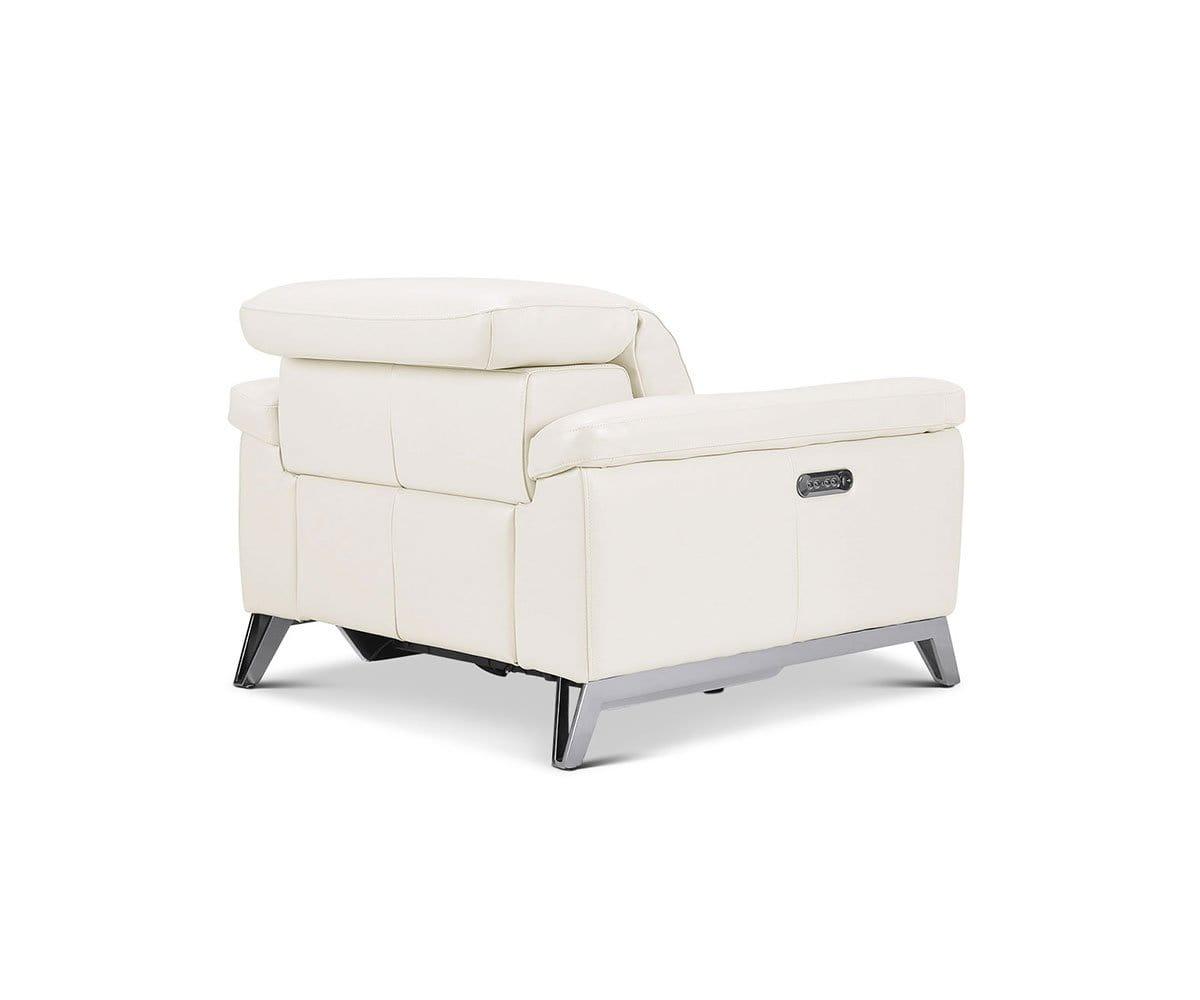 Voss Power Recliner Chair - Electric Massage Recliner Sofa with USB Charger & Cup Holders - Perfect for Living Room, Home Theater & Office Relaxation