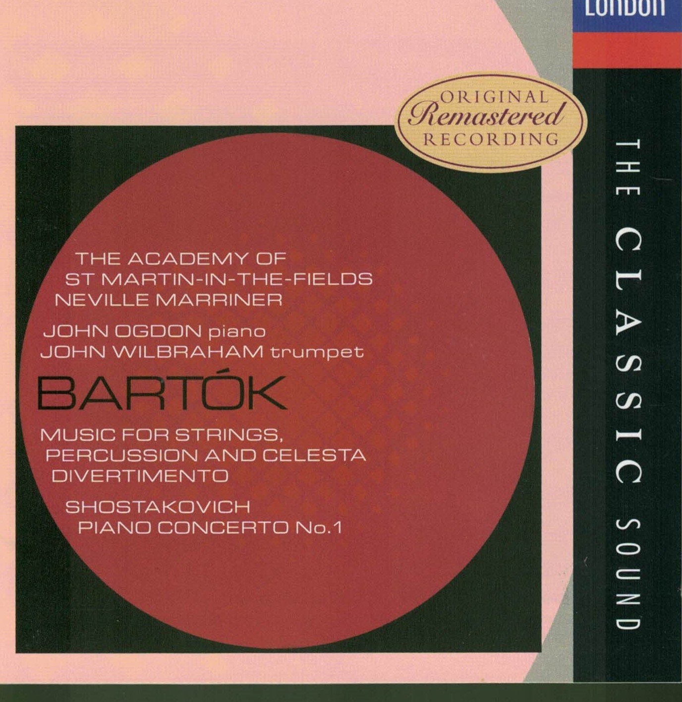 Bartok: Music for Strings, Percussion and Celesta / Divertimento & Shostakovich Piano Concerto No. 1 - Classical Music CD for Study, Relaxation and Concert Preparation